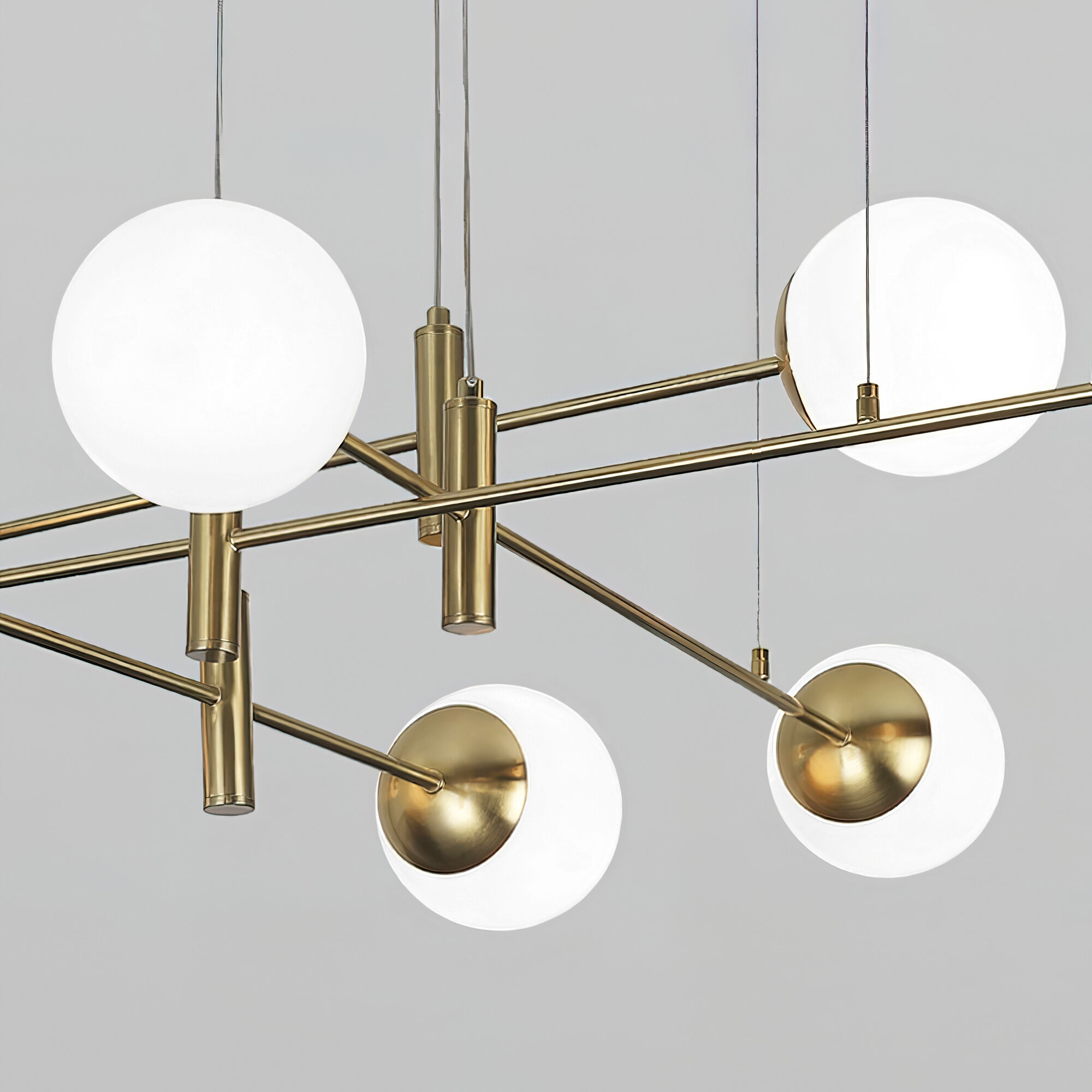 картинка Умный подвесной светильник 70146/8 латунь