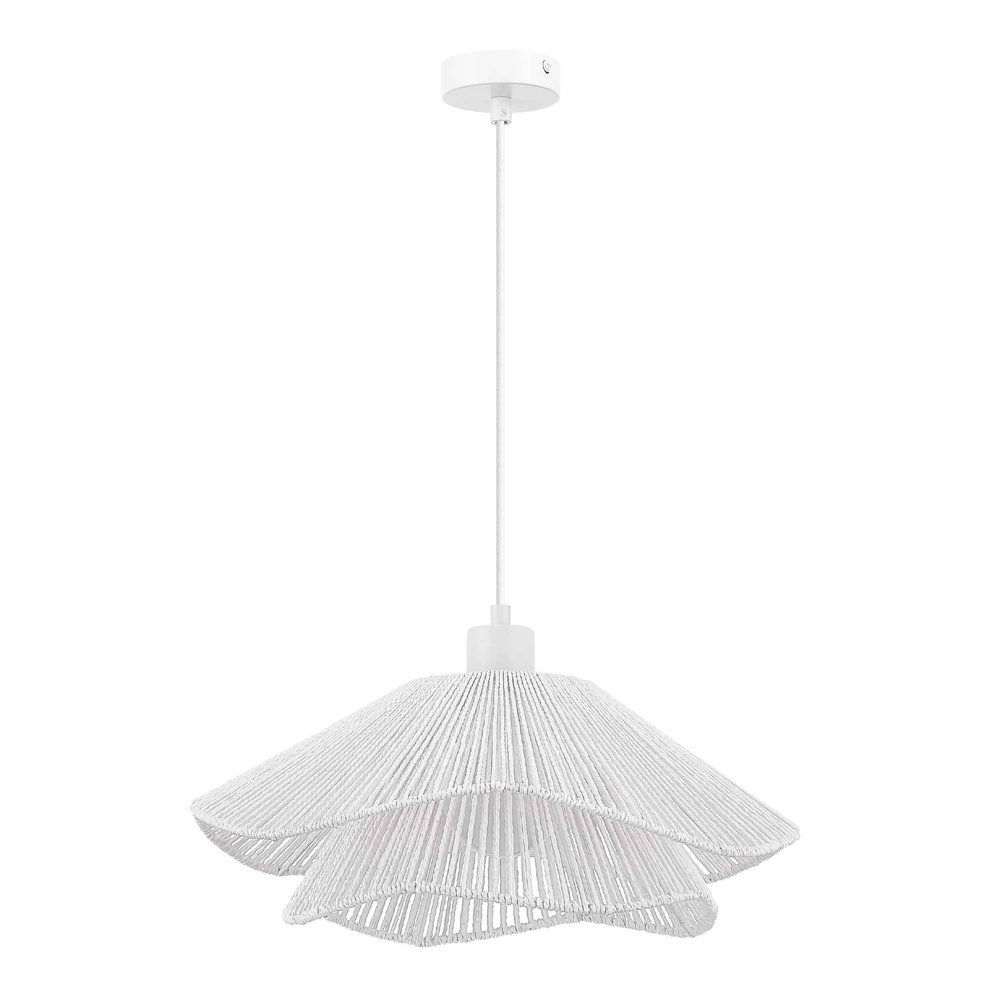 картинка SLE6023-503-01 Светильник подвесной белый/белый E27 1*40W