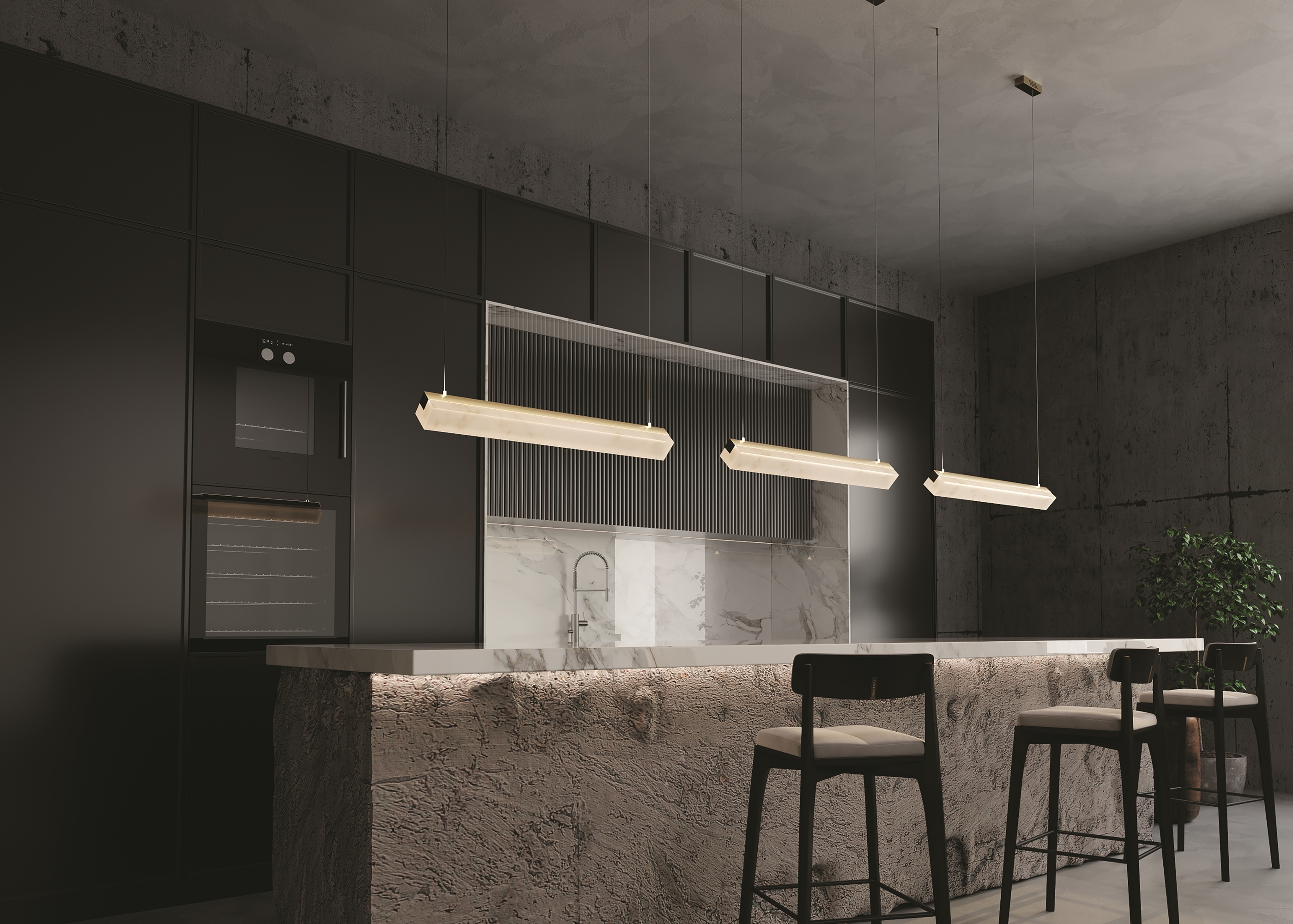 картинка Подвесной светильник Maytoni MOD250PL-L36BS3K