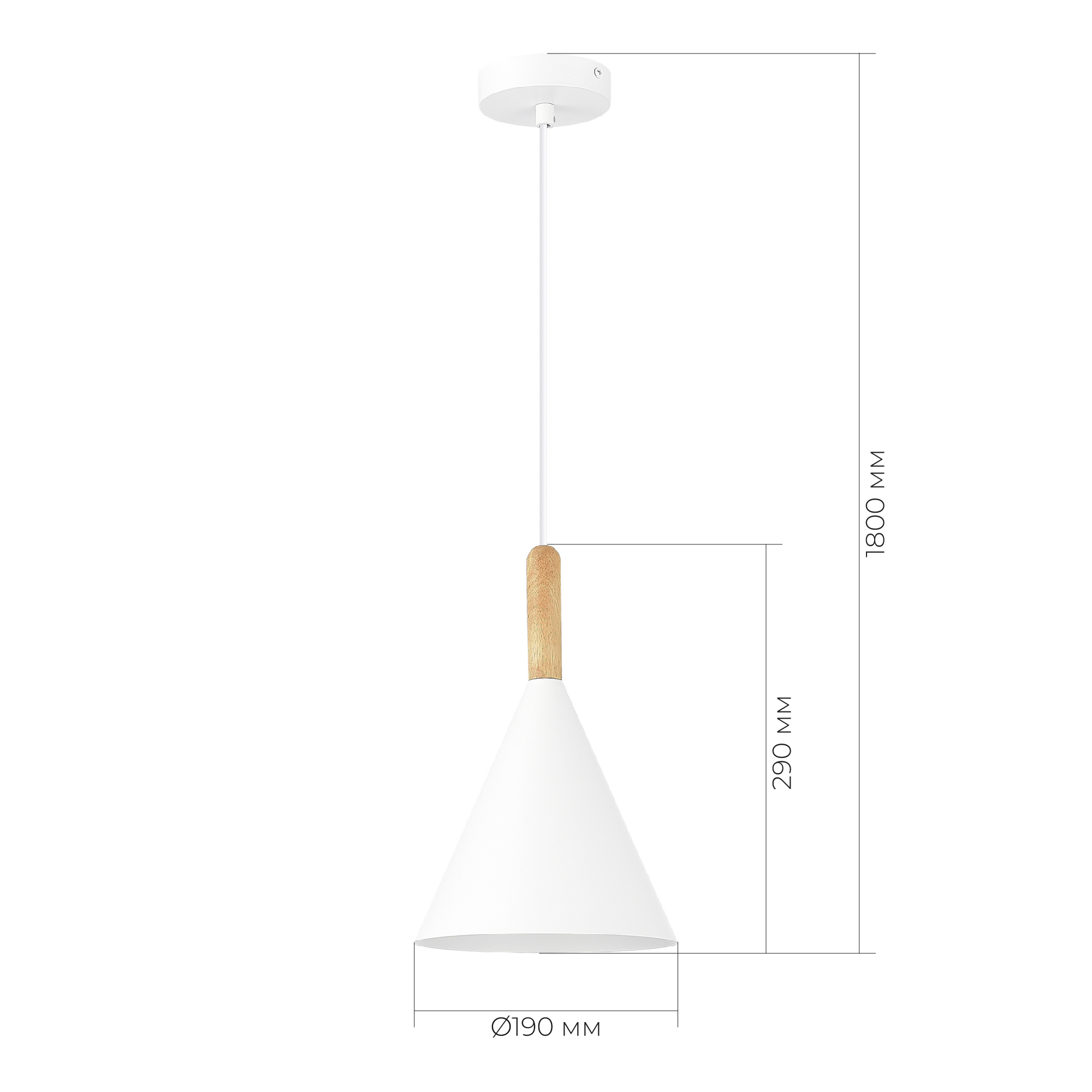 картинка SLE1255-503-01 Светильник подвесной Белый/Белый E27 1*40W