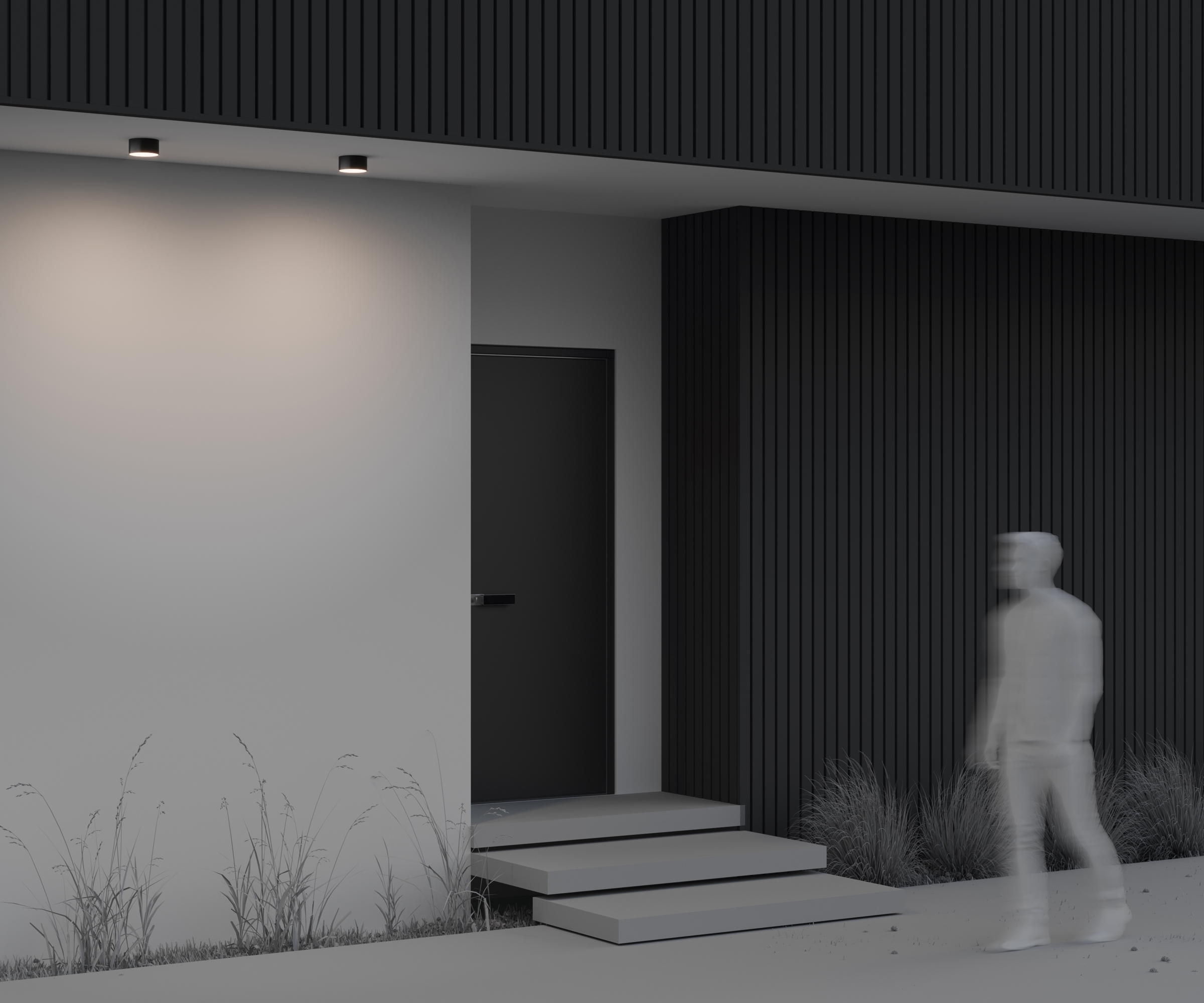 картинка Потолочный светильник Outdoor O430CL-L15B4K