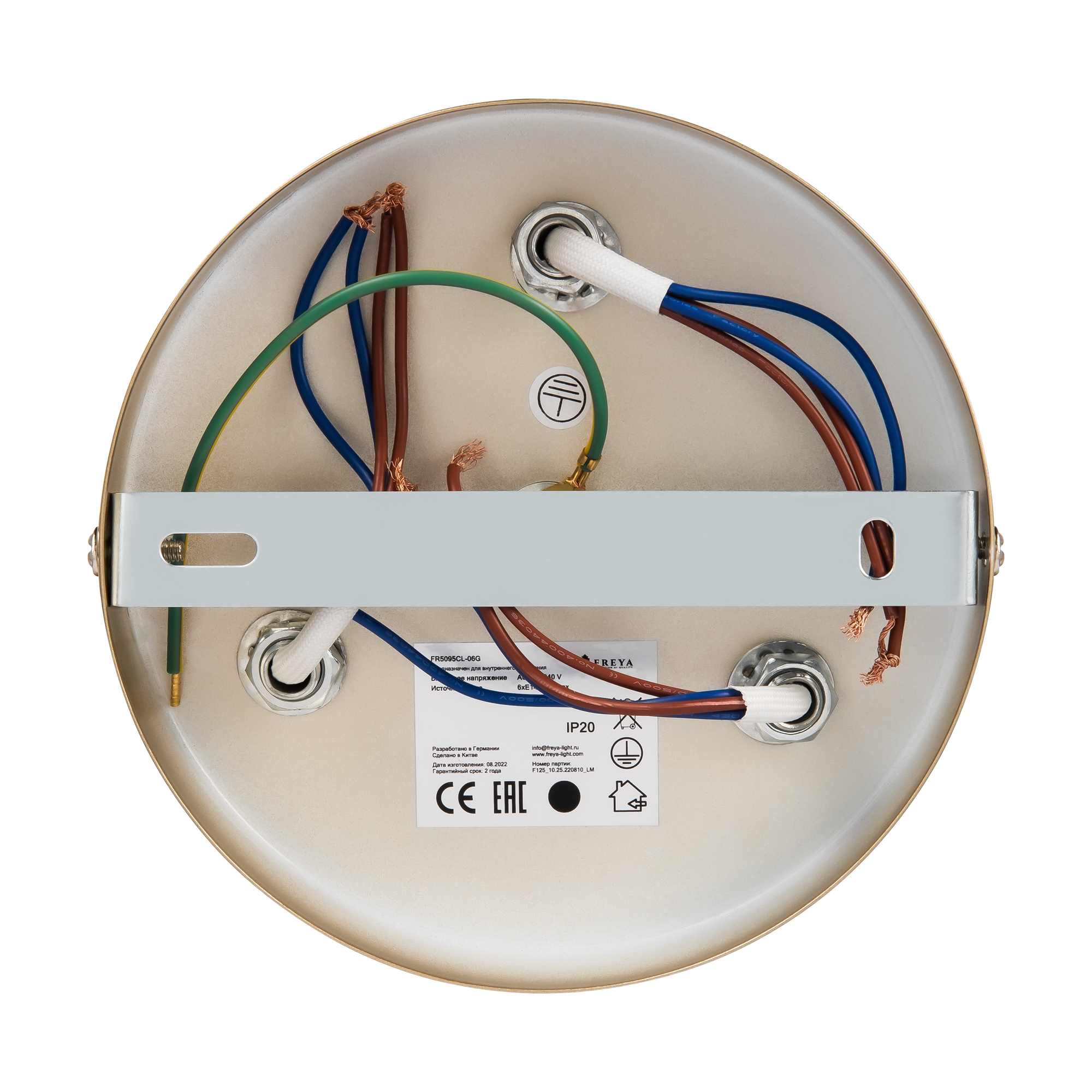 картинка Потолочный светильник Freya FR5095CL-06G