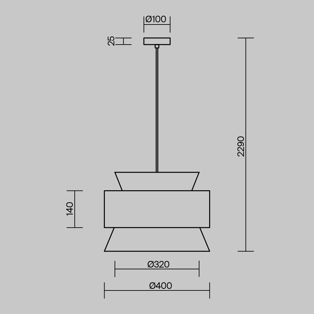 картинка Подвесной светильник Freya FR5492PL-01B