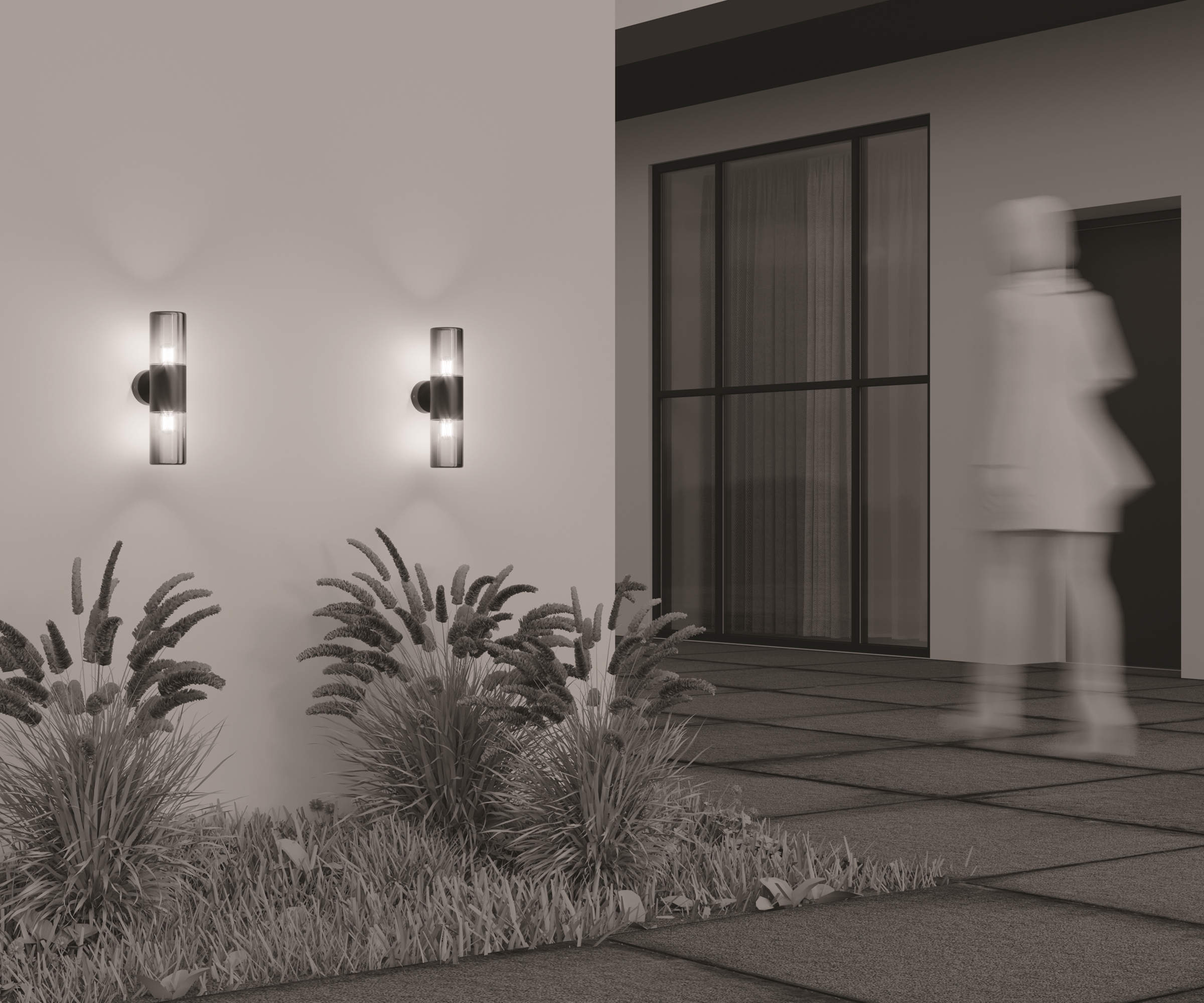 картинка Настенный светильник (бра) Outdoor O432WL-02GF