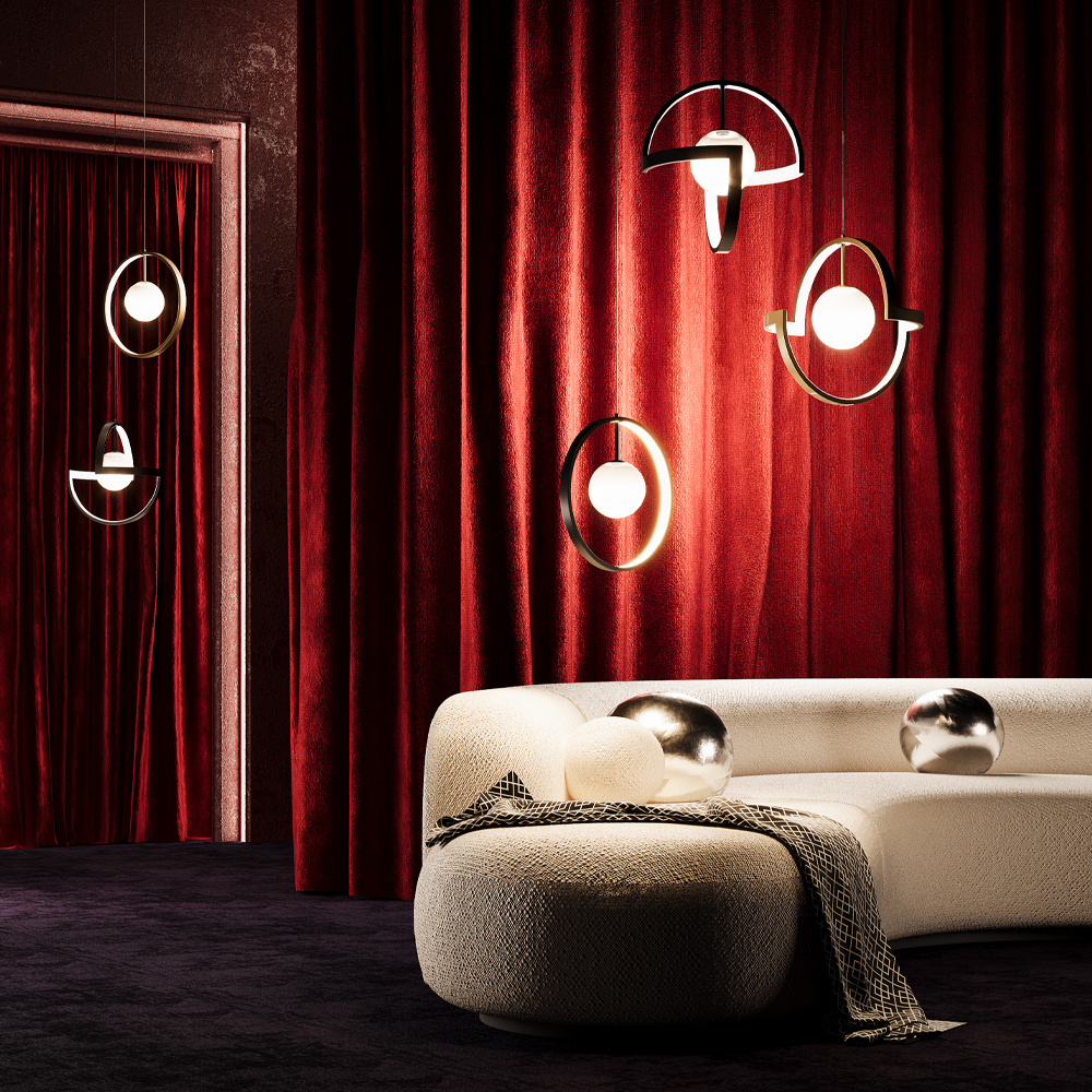 картинка Подвесной светильник Maytoni MOD407PL-L12B3K1