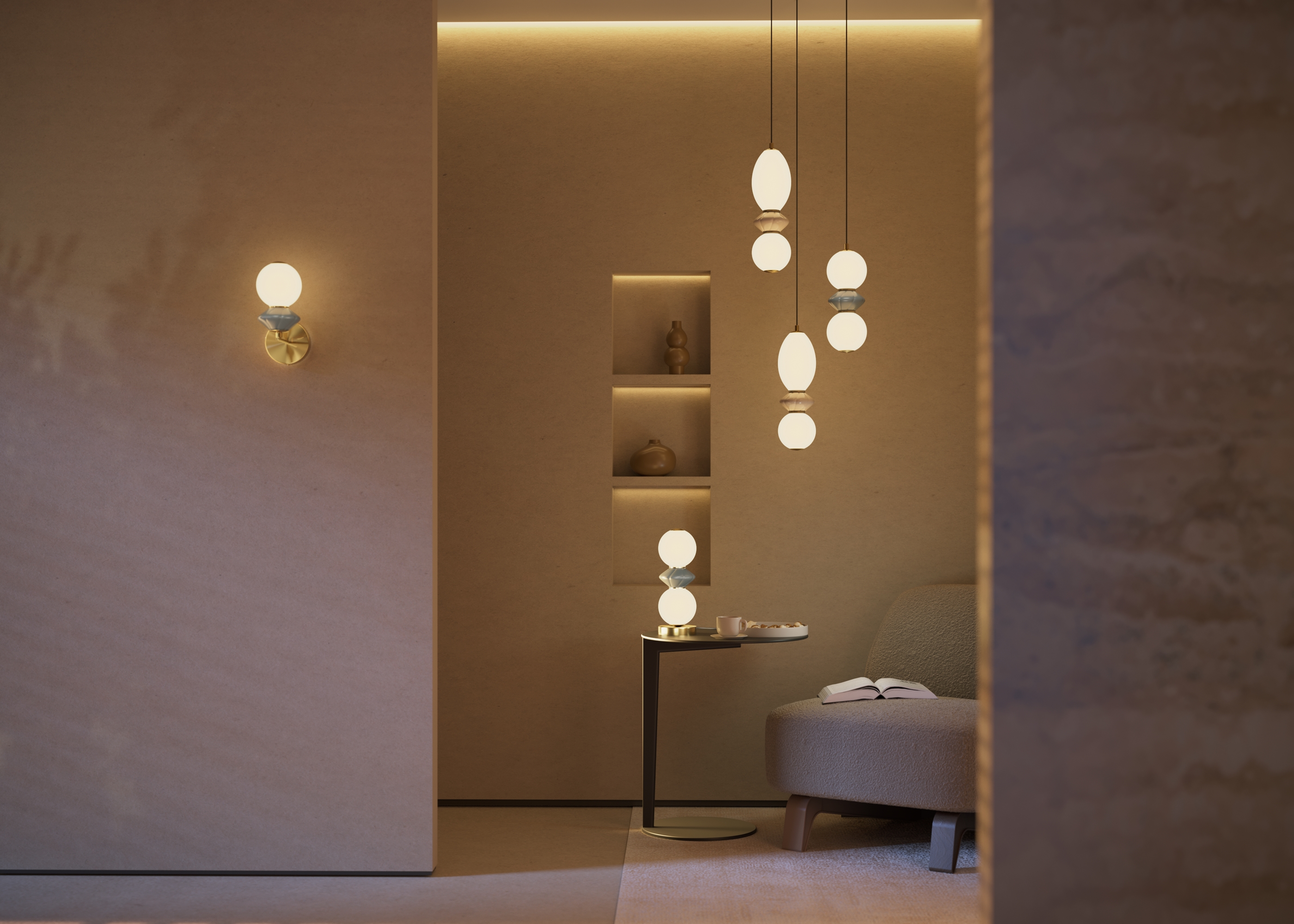 картинка Настенный светильник (бра) Maytoni MOD362WL-L5GR3K