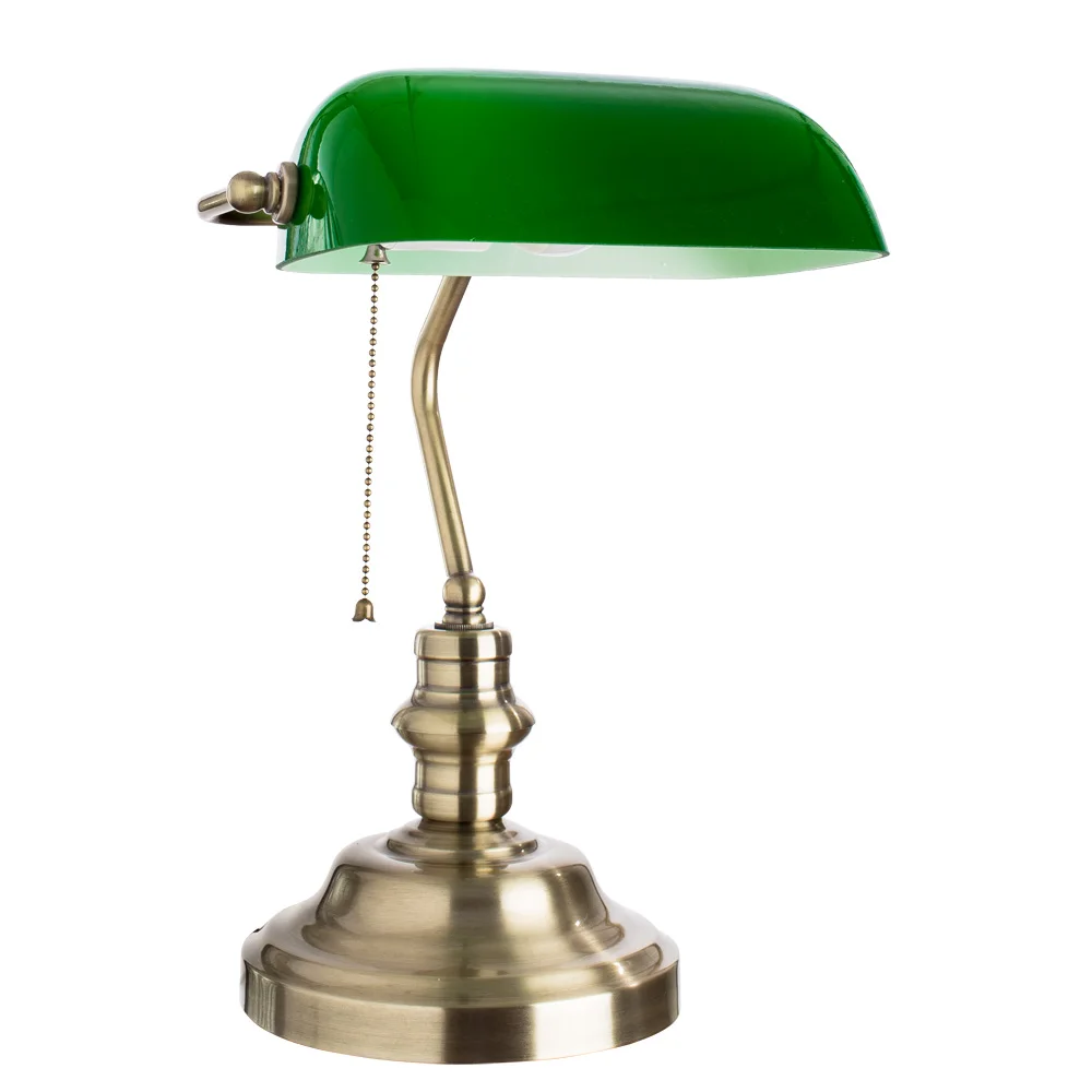 картинка Кабинетная настольная лампа Arte Lamp BANKER A2492LT-1AB