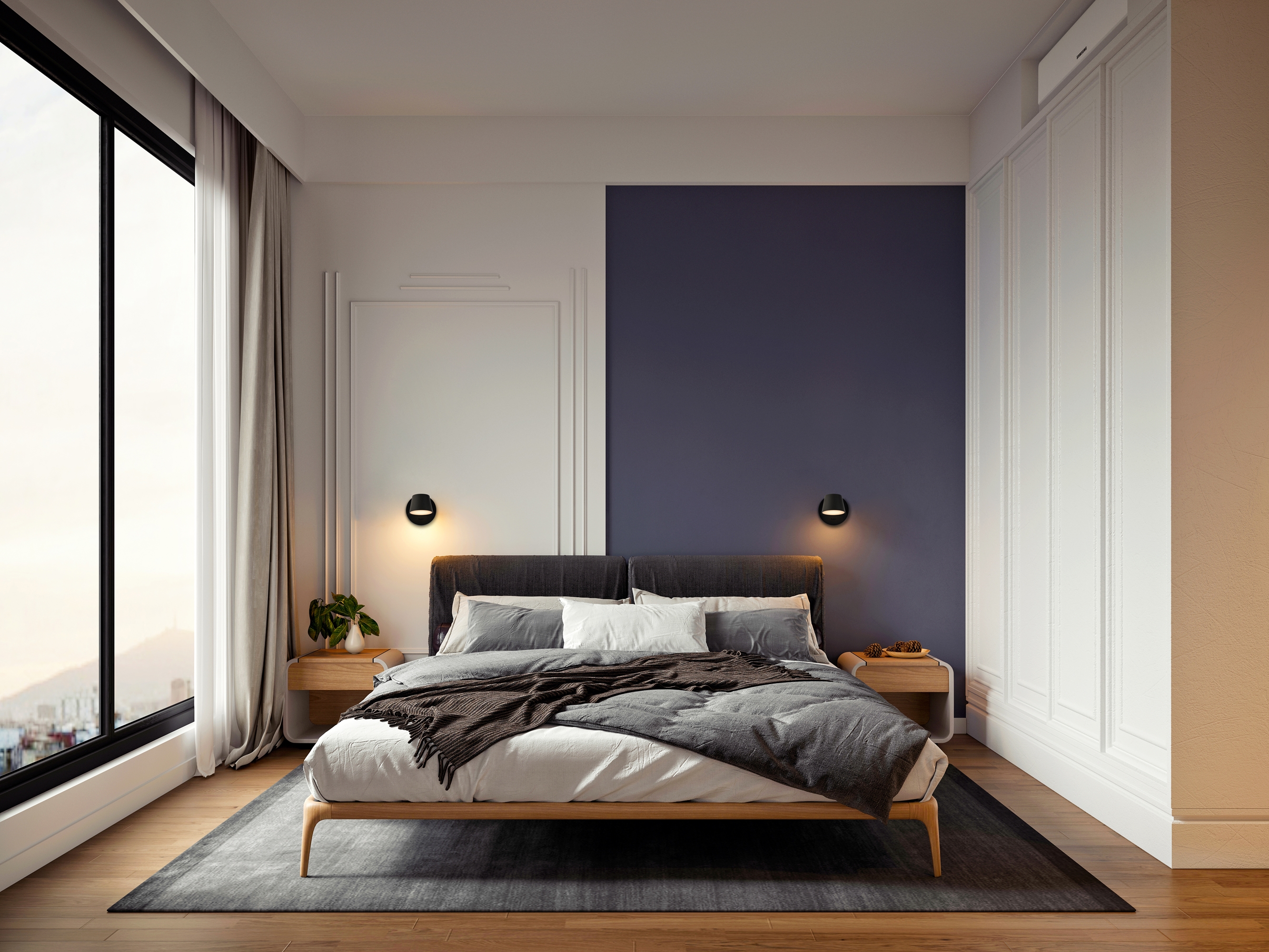 картинка Настенный светильник (бра) Maytoni MOD421WL-L6B3K