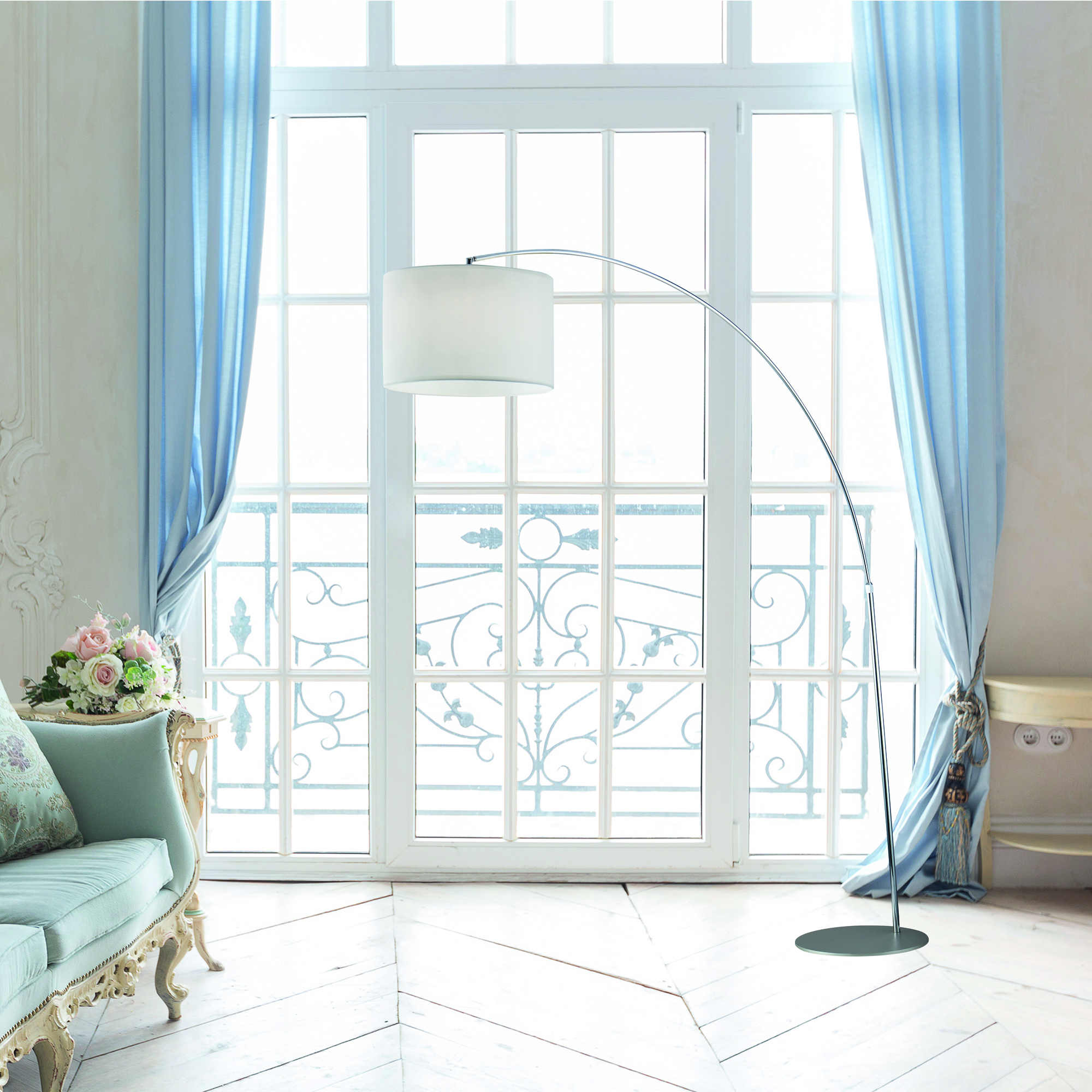 картинка Напольный светильник (торшер) Maytoni Z329-FL-01-CH