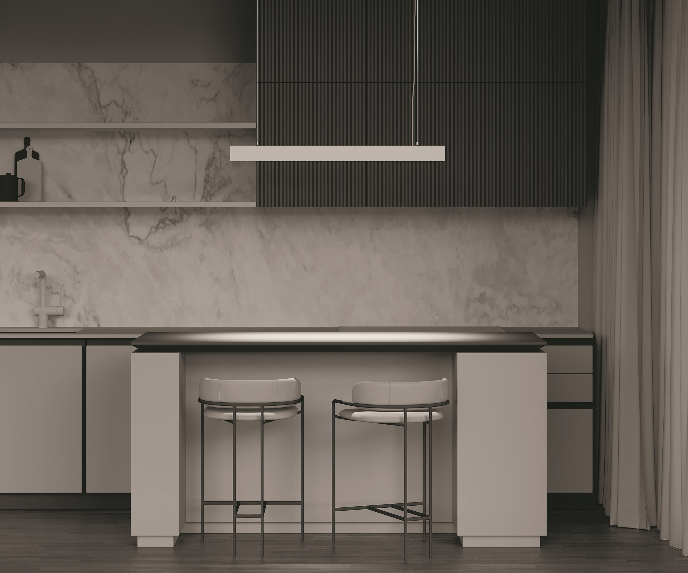 картинка Подвесной светильник Technical P050PL-L40W4K