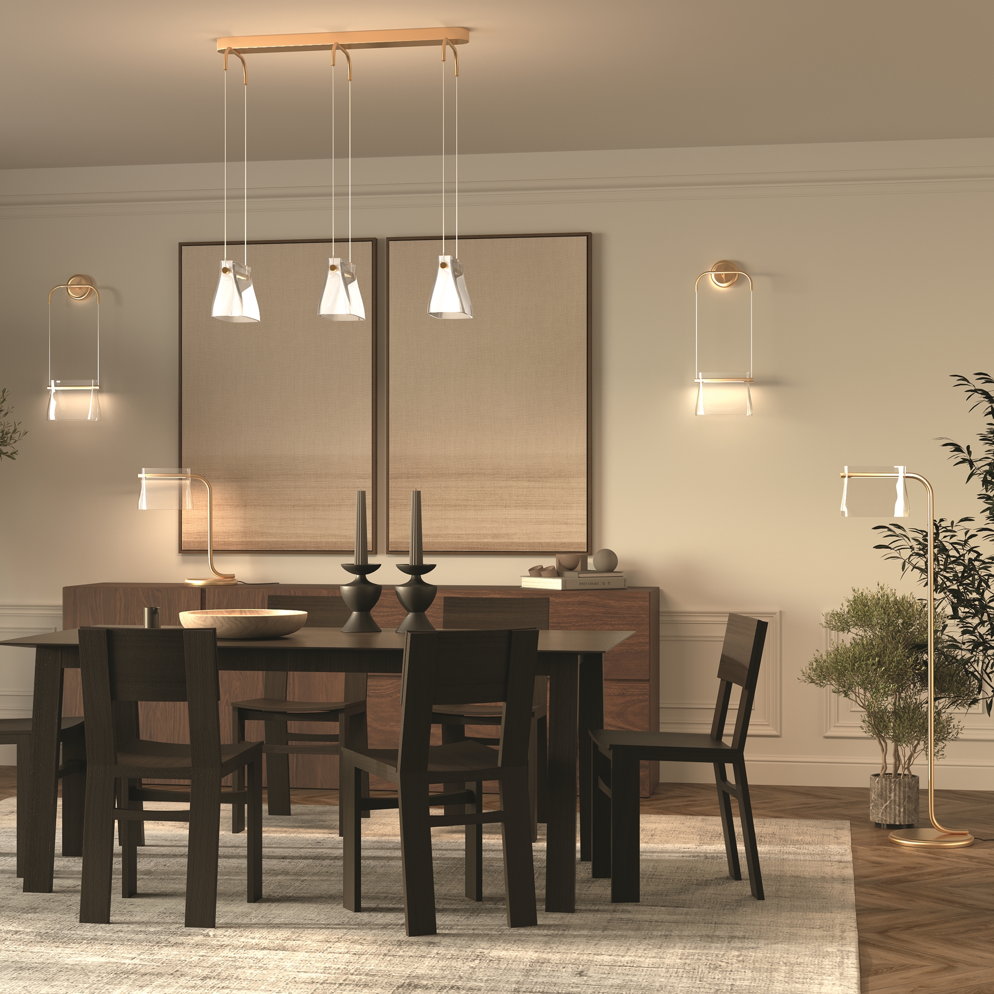 картинка Настенный светильник (бра) Maytoni MOD170WL-L8BS3K1