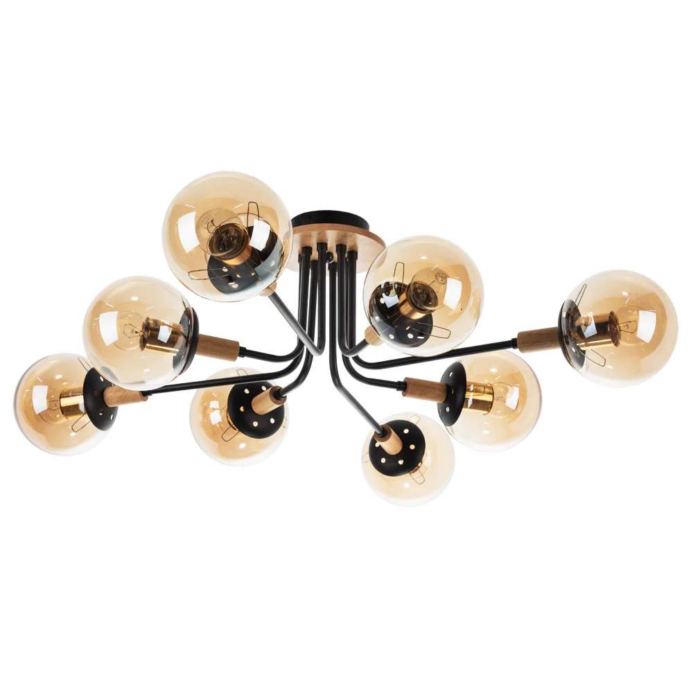 картинка Потолочная люстра Arte Lamp OXFORD A2716PL-8BK