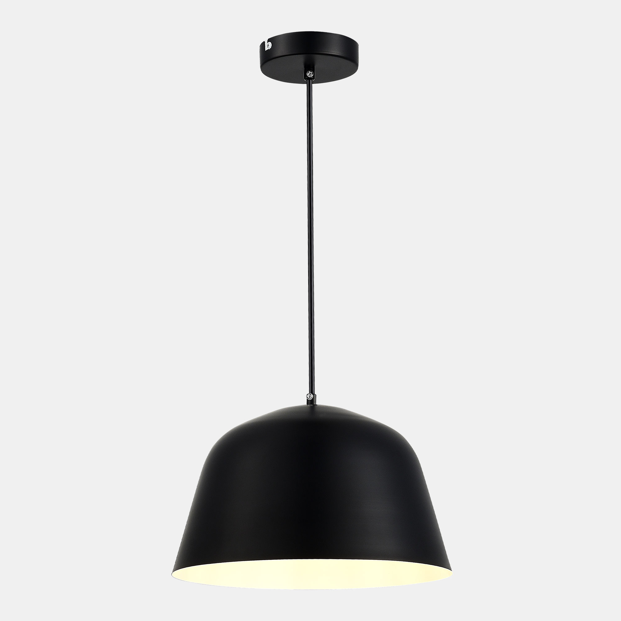 картинка SLE1805-403-01 Светильник подвесной Черный/Черный E27 1*40W