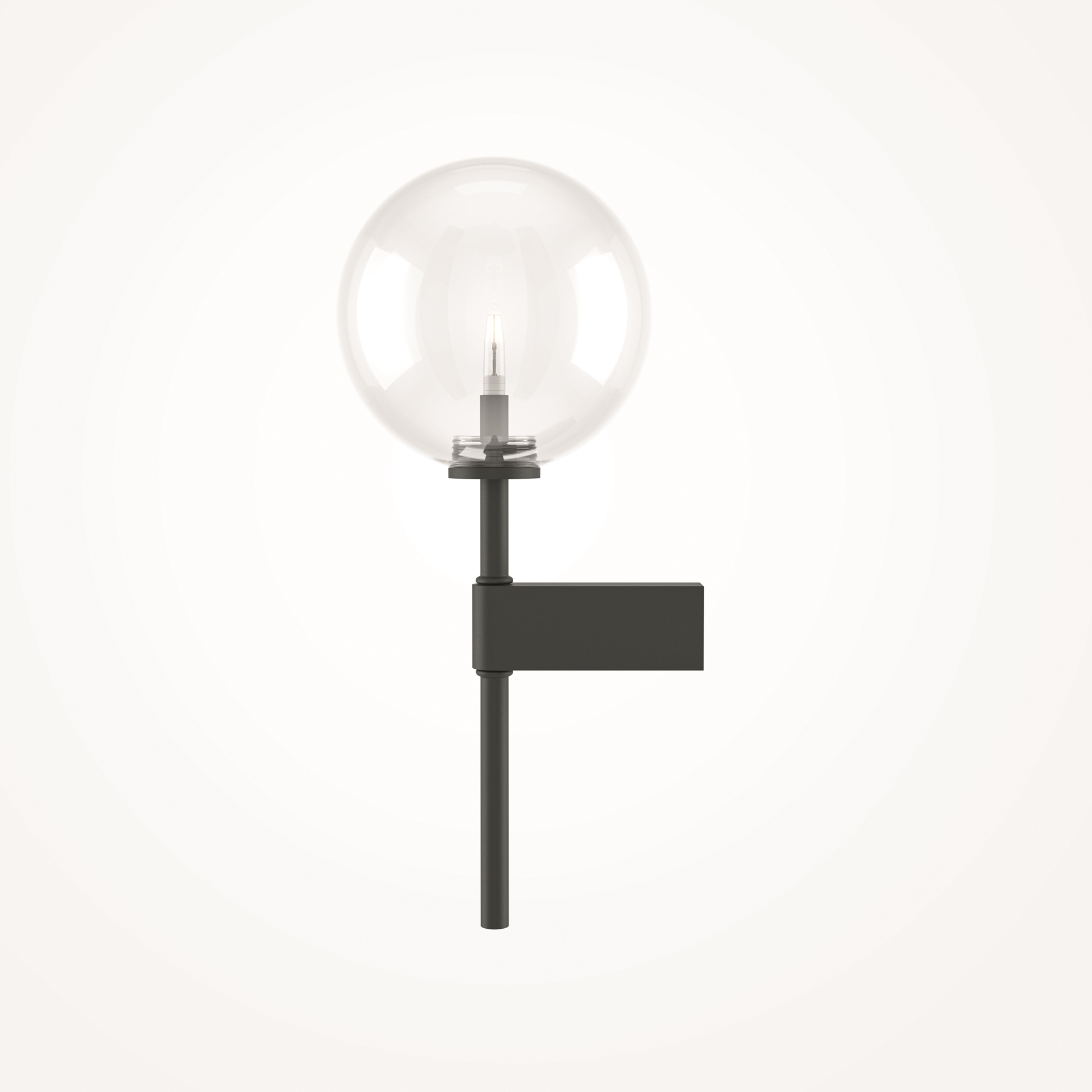 картинка Настенный светильник (бра) Maytoni MOD172WL-01B