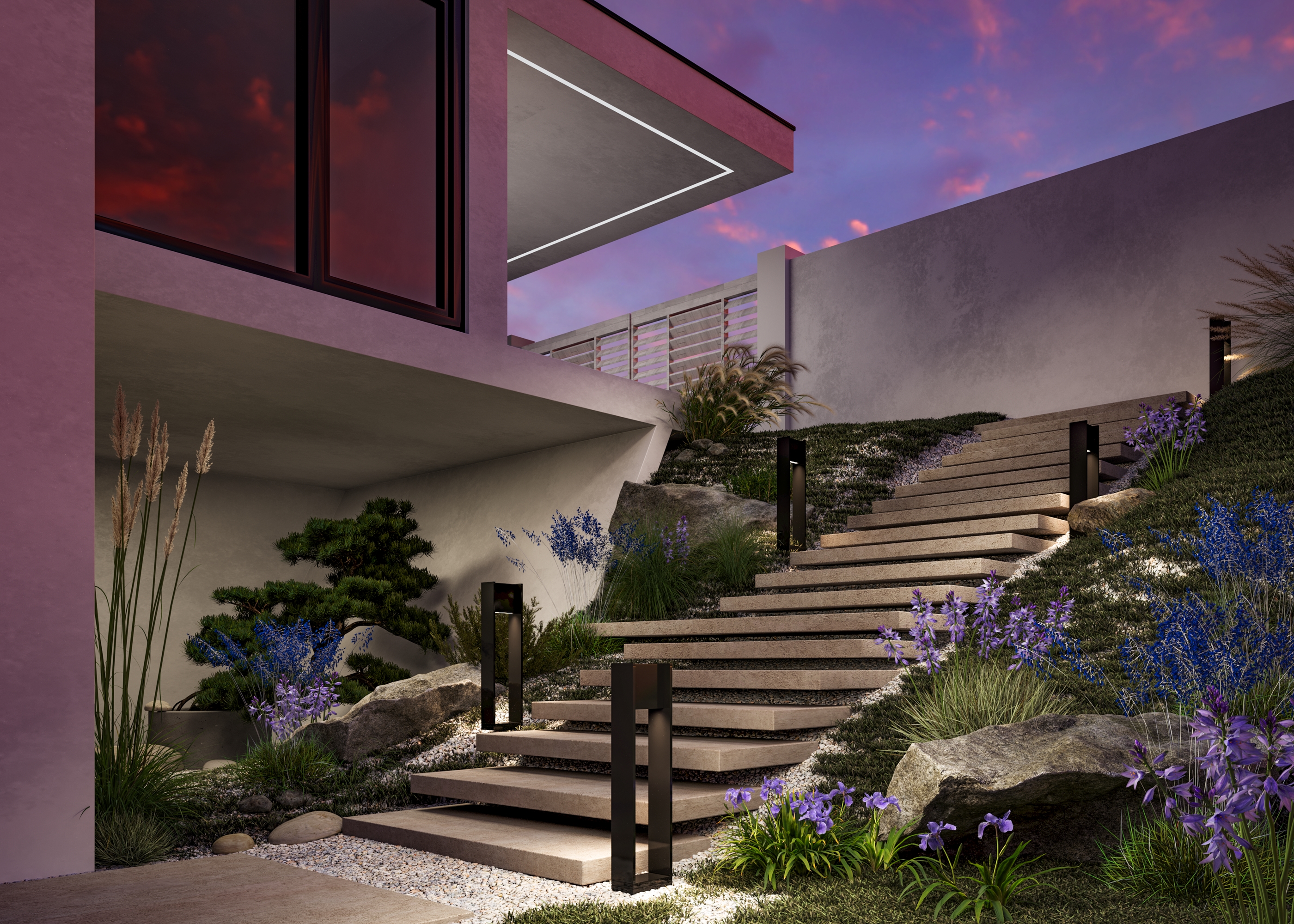 картинка Ландшафтный светильник Outdoor O465FL-L16GF3K