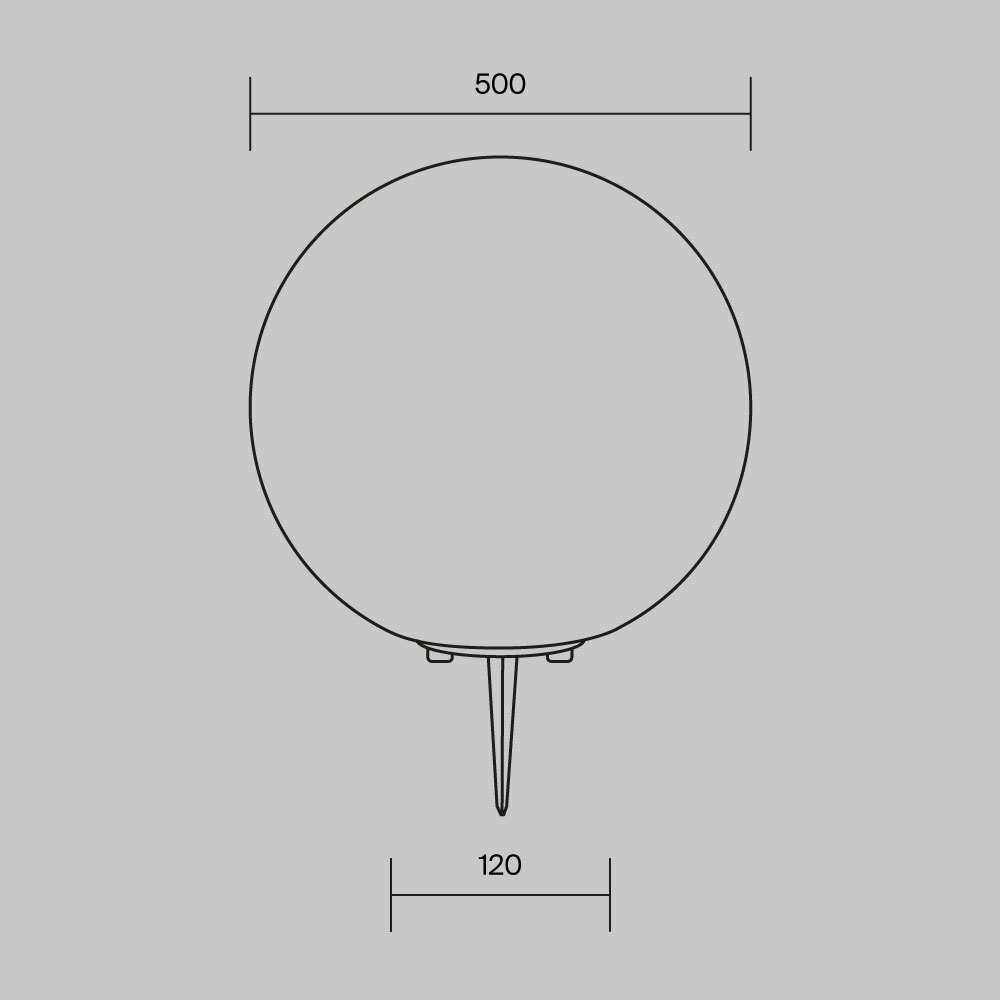 картинка Ландшафтный светильник Outdoor O594FL-01W1