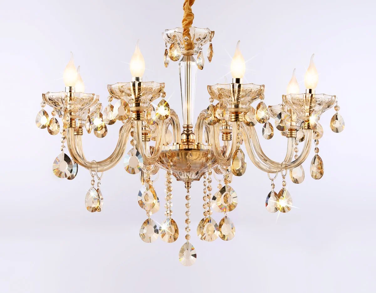 картинка Подвесная классическая люстра с хрусталем TR4907