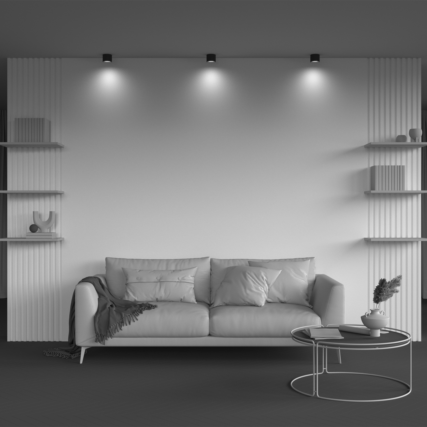 картинка Потолочный светильник Technical C106CL-GX53-B