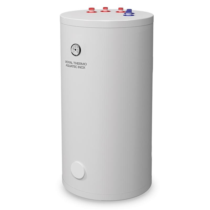 картинка Бойлер косвенного нагрева AQUATEC INOX-T 150 напольный верхн. подключ. RTWX-T 150 Royal Thermo НС-1202682