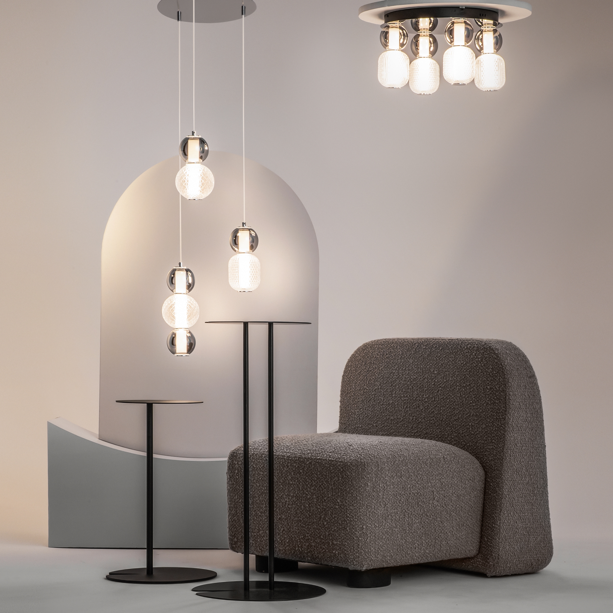 картинка Подвесной светильник Maytoni MOD273PL-L33CH3K