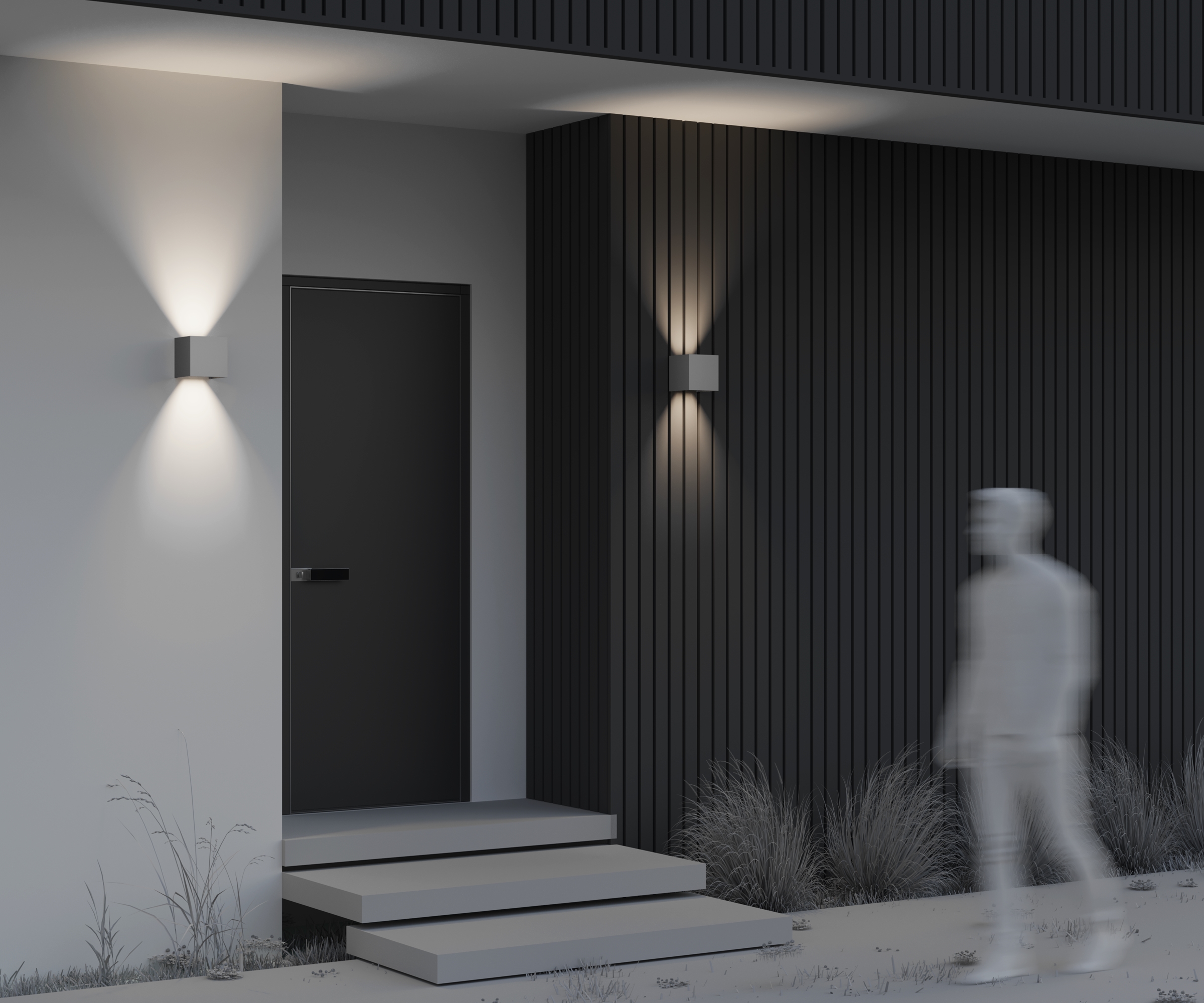 картинка Архитектурная подсветка Outdoor O572WL-L20GR3K