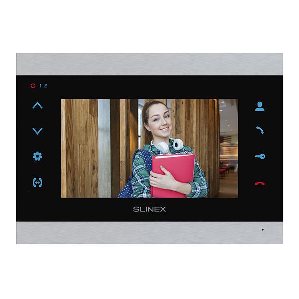 картинка Видеодомофон SL-07N Cloud серебр./черн. Slinex ПО-00004419