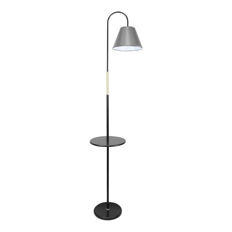 картинка 1069/1 Черный+Серый (2) Светильник напольный