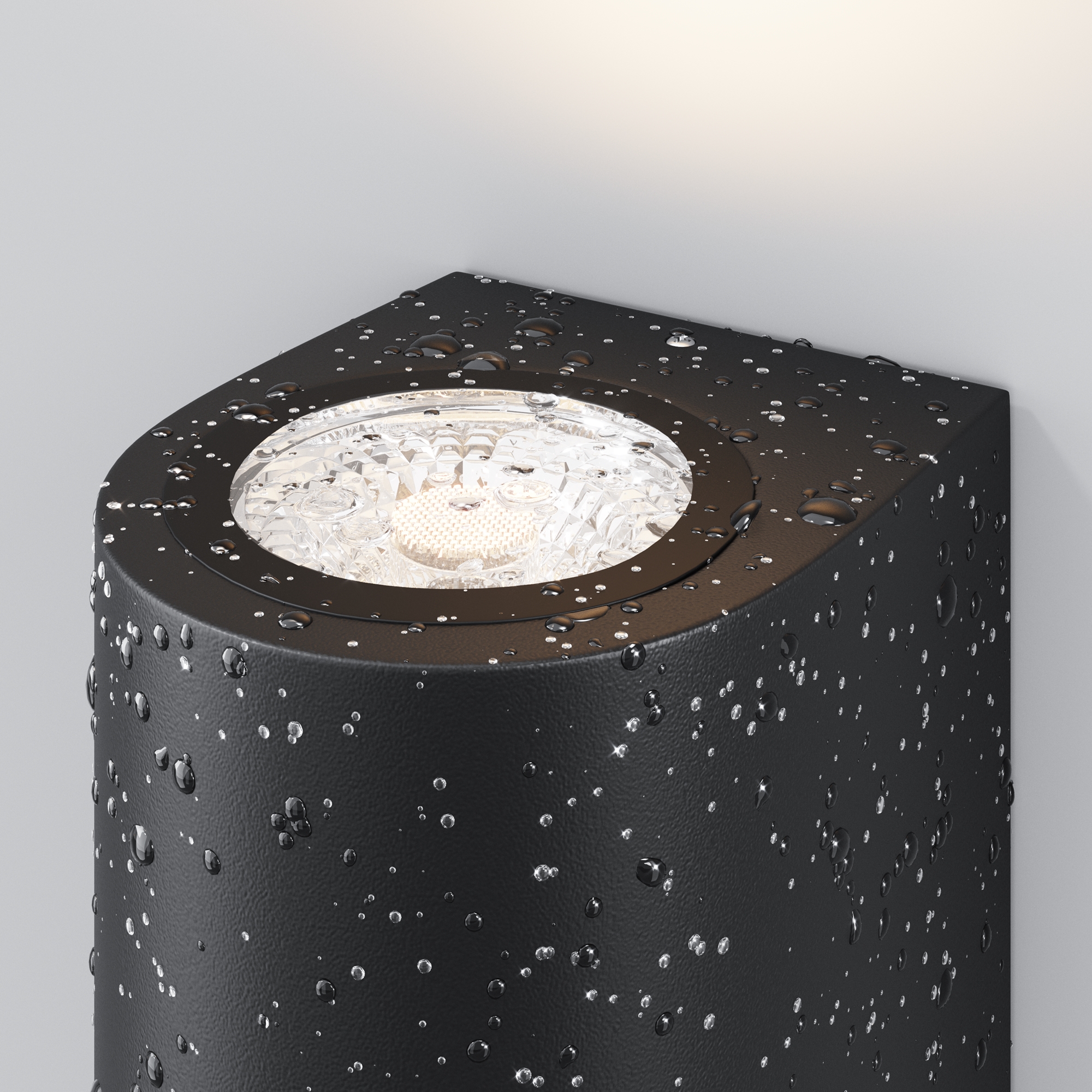 картинка Настенный светильник (бра) Outdoor O044WL-01B