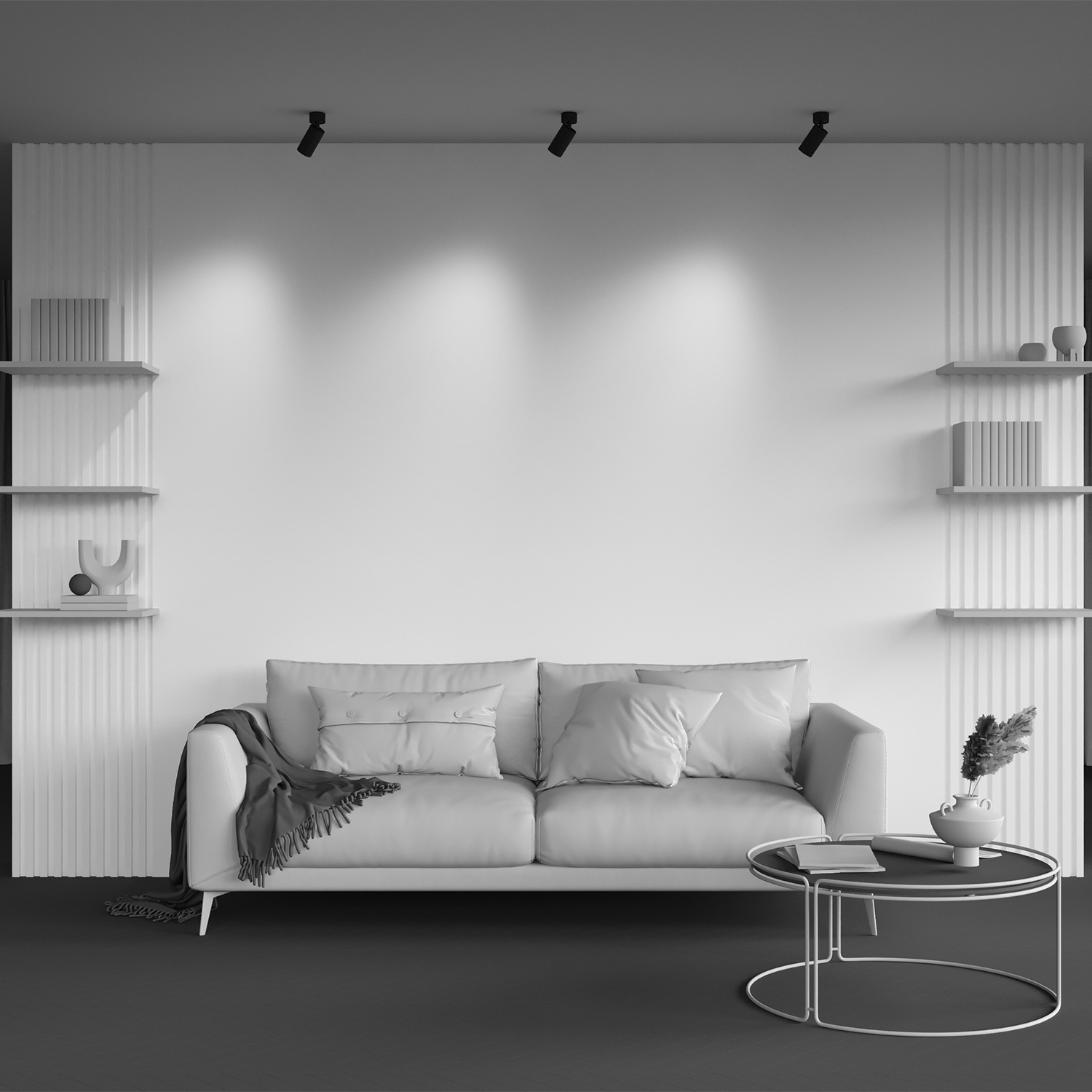 картинка Потолочный светильник Technical C108CL-01-GU10-B