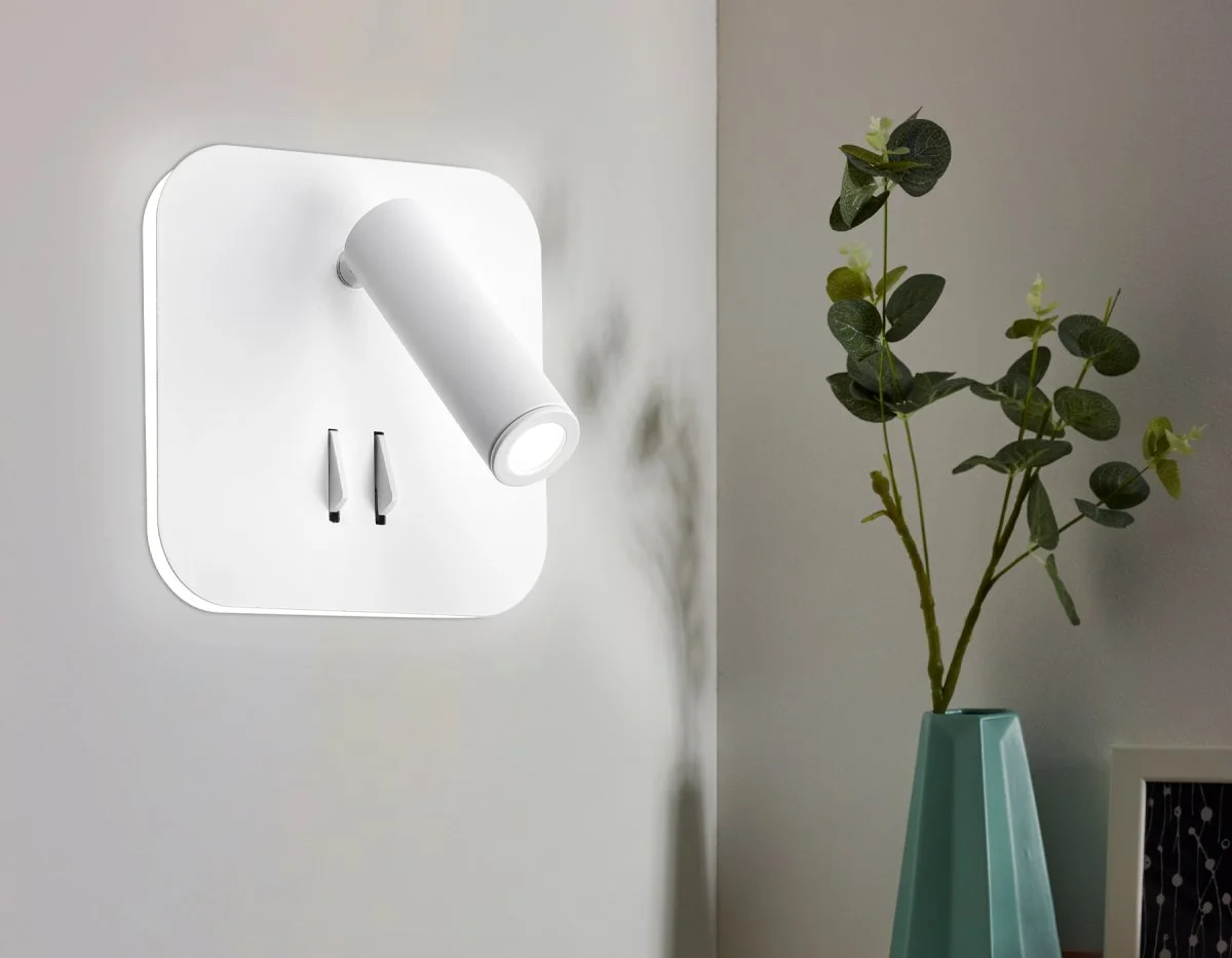 картинка Настенный светодиодный светильник с выключателем FW254