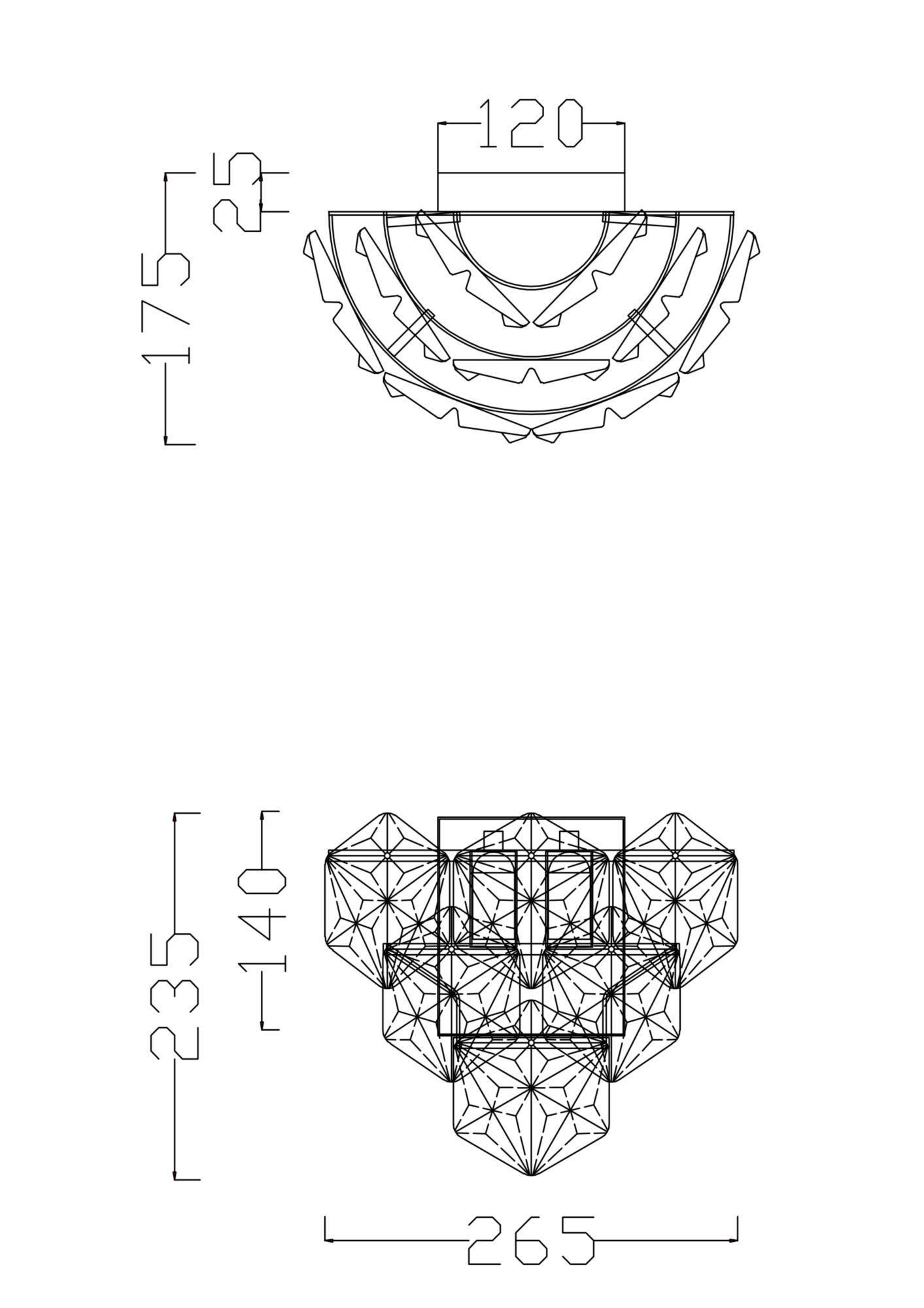 картинка Настенный светильник (бра) Freya FR1004WL-02CH