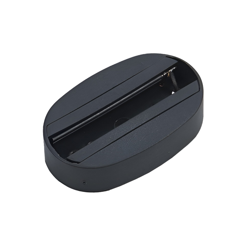 картинка Стационарное крепление CKB90-BL 90мм для трековых светильников черное IN HOME