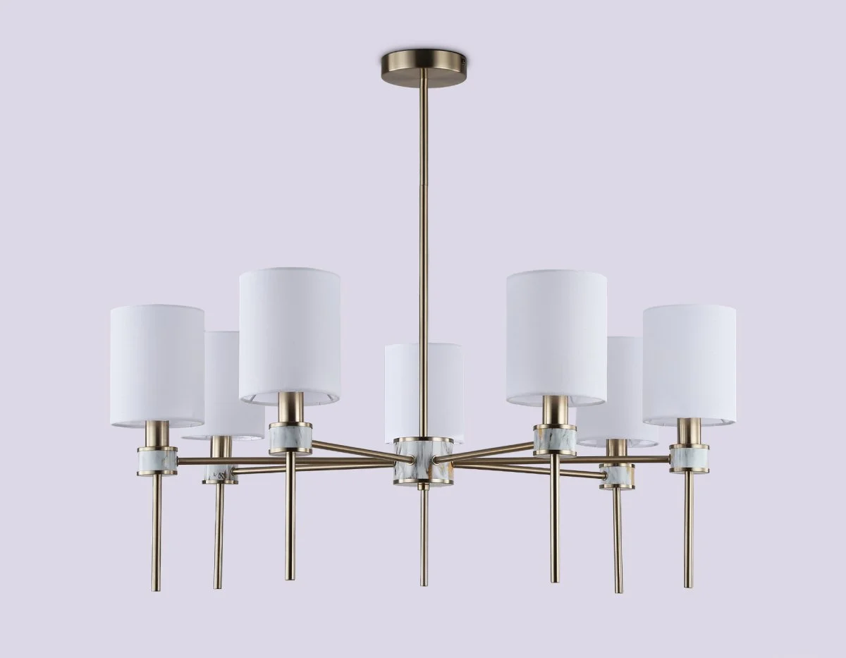 картинка Люстра с абажурами на штанге LH72373