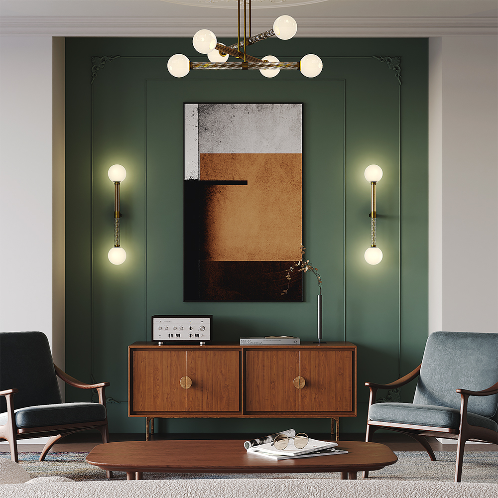 картинка Настенный светильник (бра) Maytoni MOD287WL-02BS