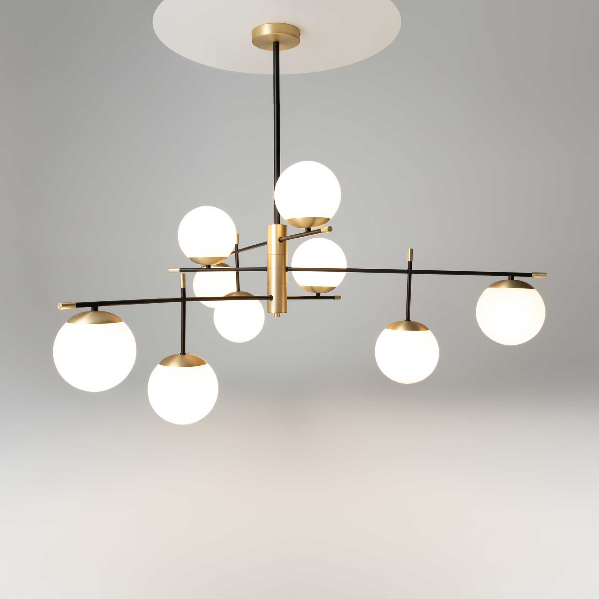 картинка Подвесной светильник Maytoni MOD048PL-09G