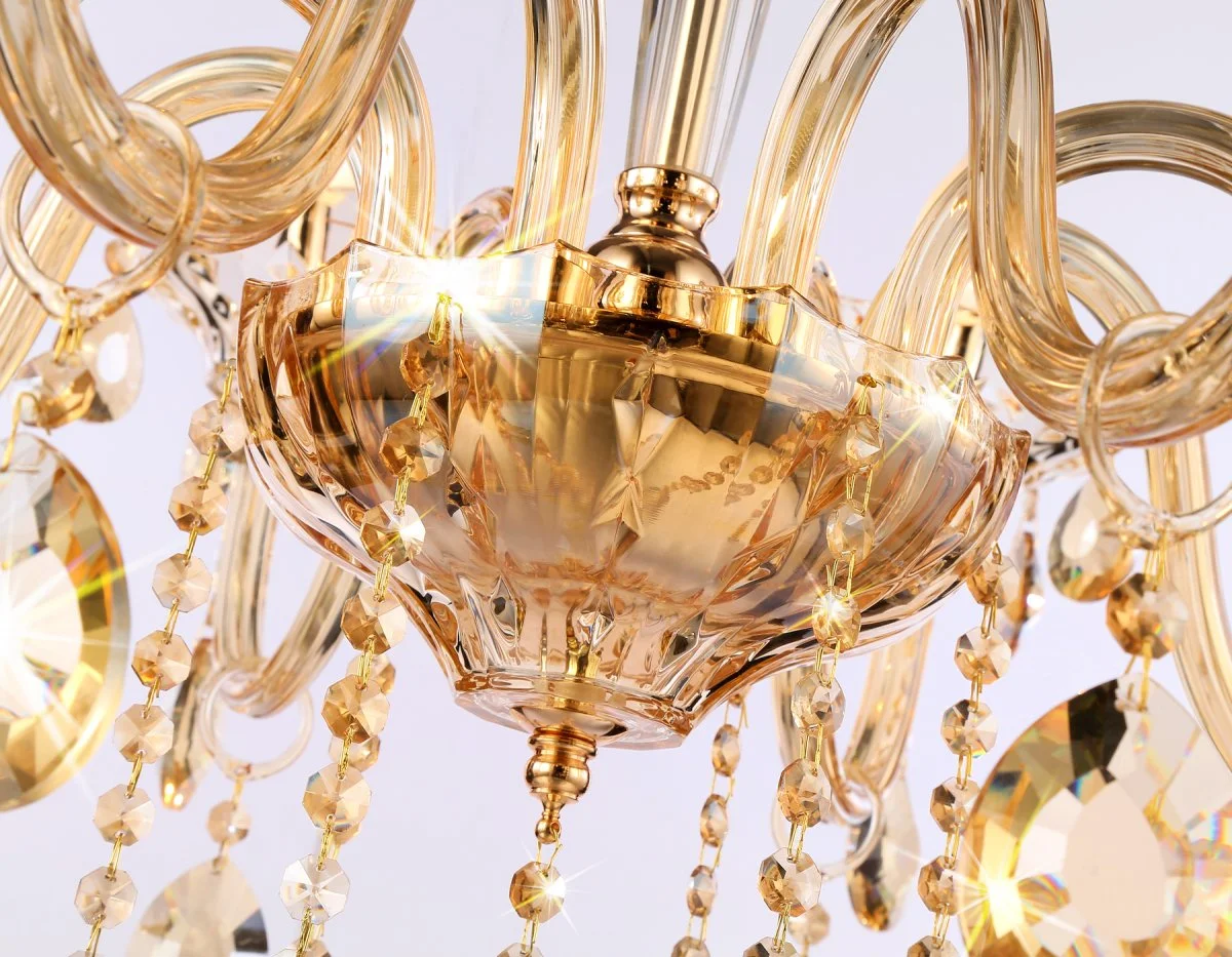 картинка Подвесная классическая люстра с хрусталем TR4907