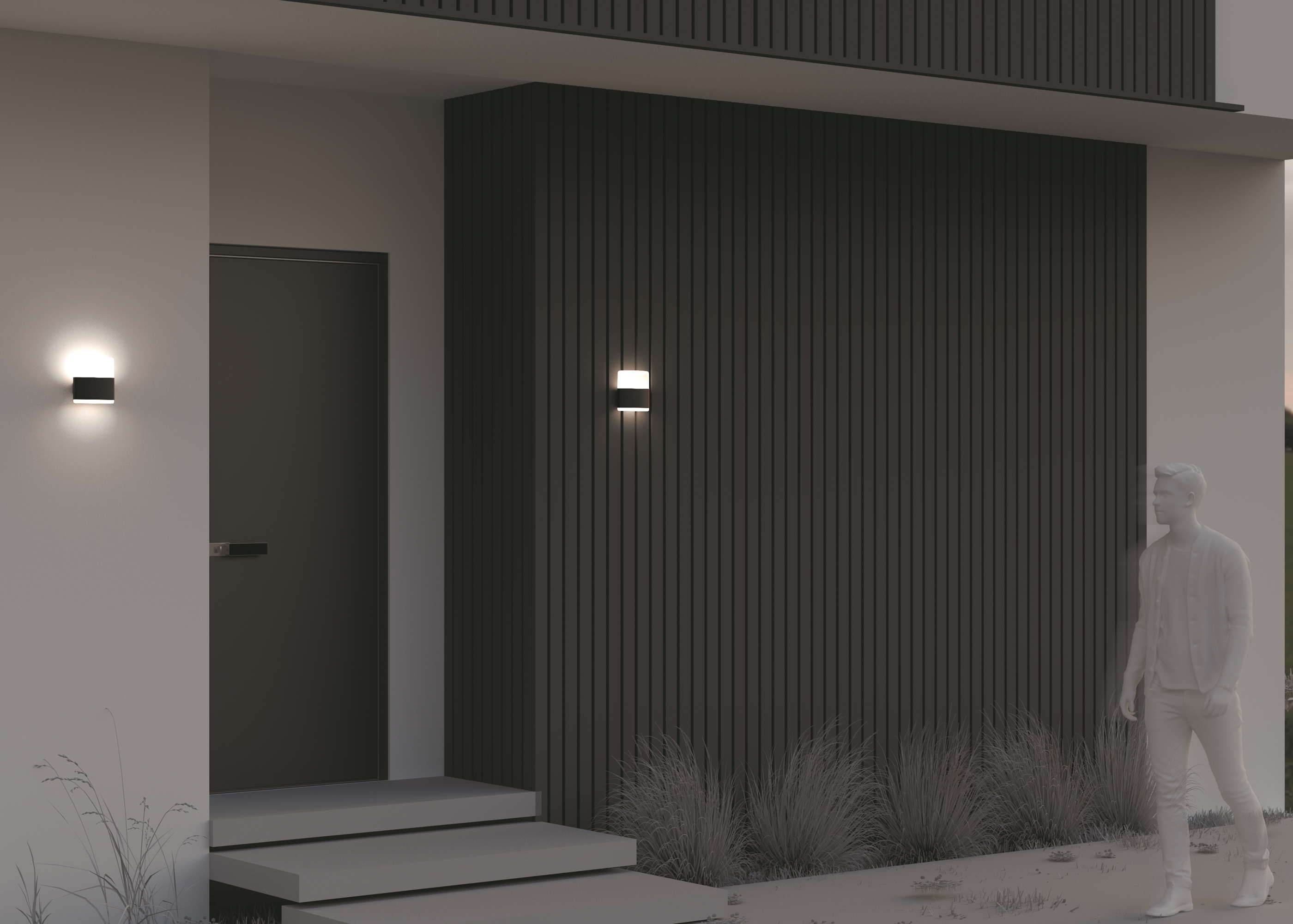 картинка Настенный светильник (бра) Outdoor O442WL-L12GF3K1