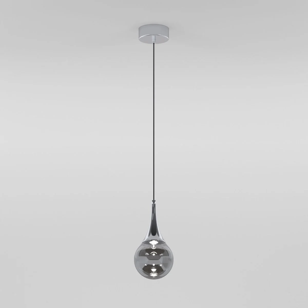 картинка Подвесной светодиодный светильник 50256/1 LED дымчатый