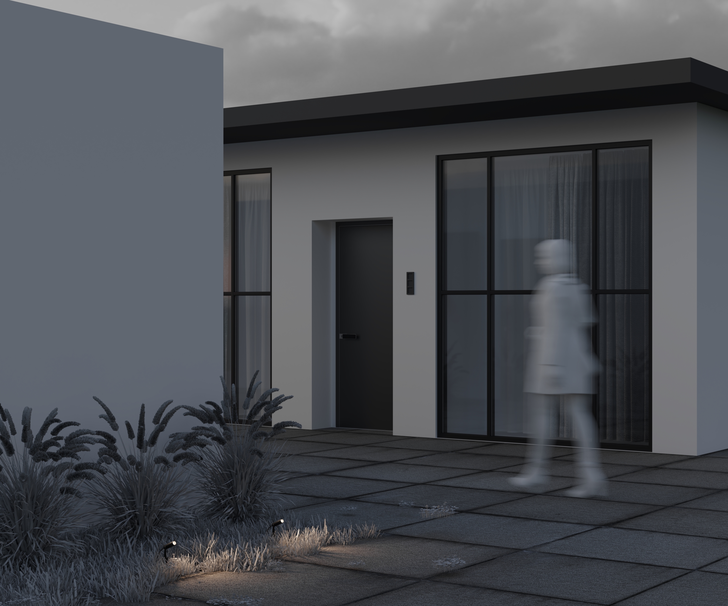 картинка Ландшафтный светильник Outdoor O050FL-L2GF3K