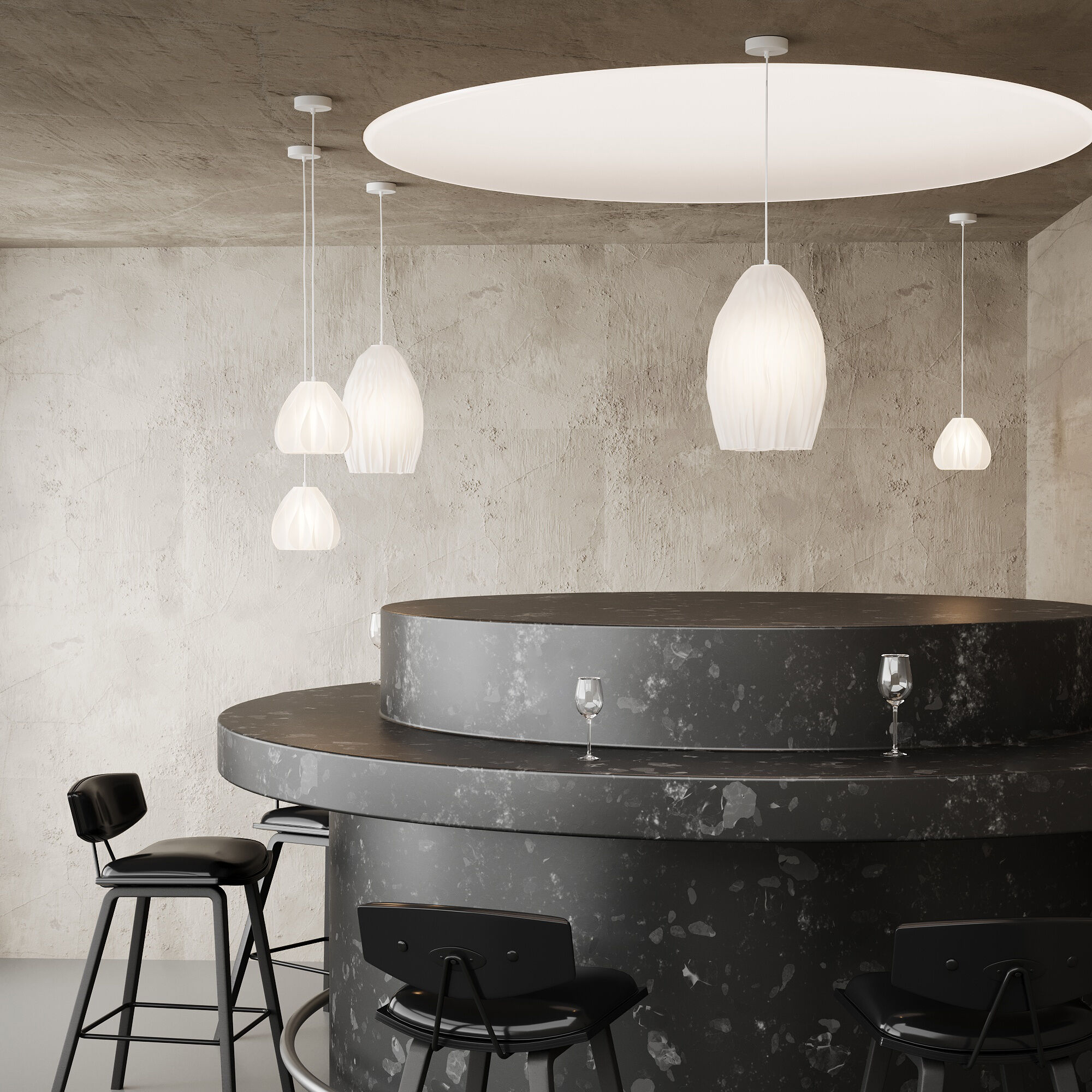 картинка Подвесной светильник 30187/1 белый