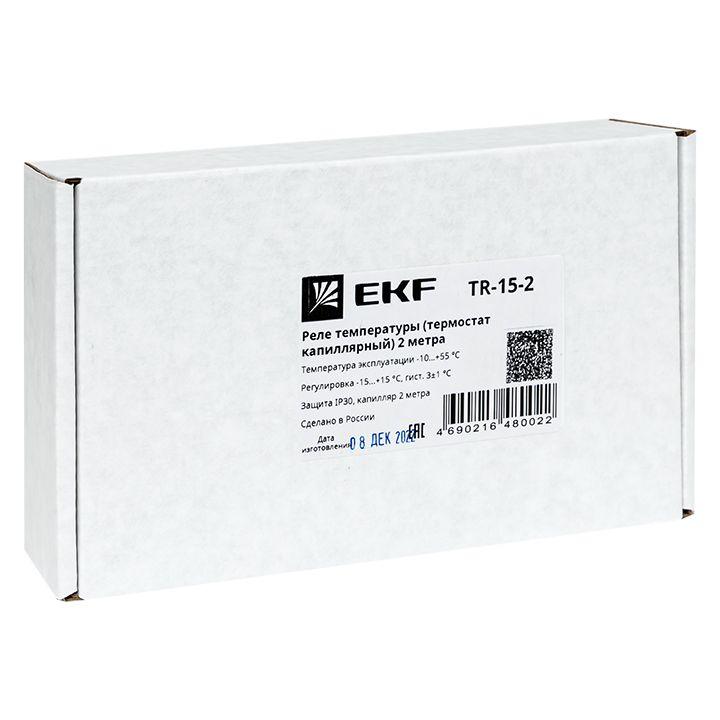 картинка Реле температуры (термостат капиллярный) 2м EKF TR-15-2