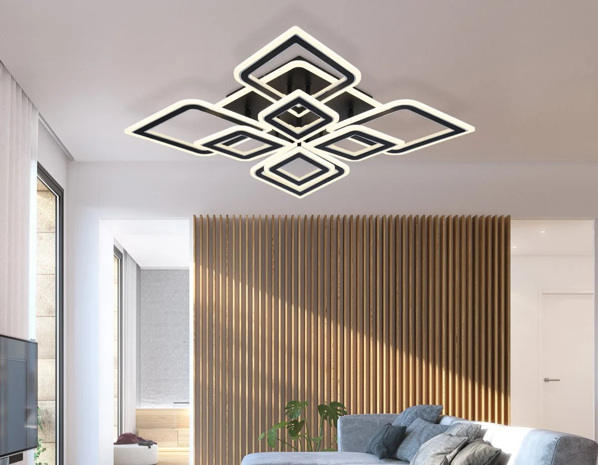 картинка Потолочный светодиодный светильник с пультом