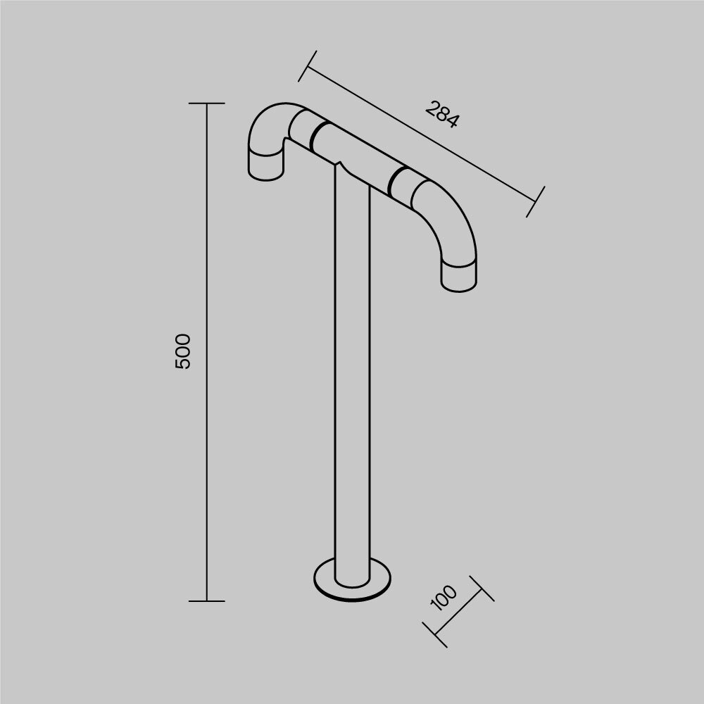 картинка Ландшафтный светильник Outdoor O477FL-L4GF3K