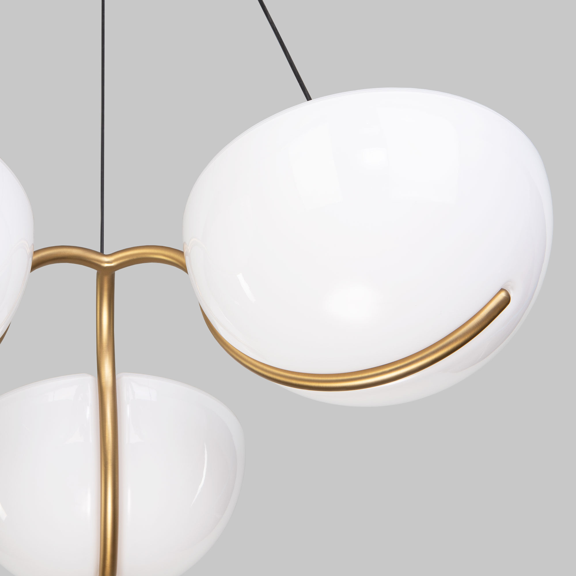 картинка Подвесной светодиодный светильник 50083/3 LED золото