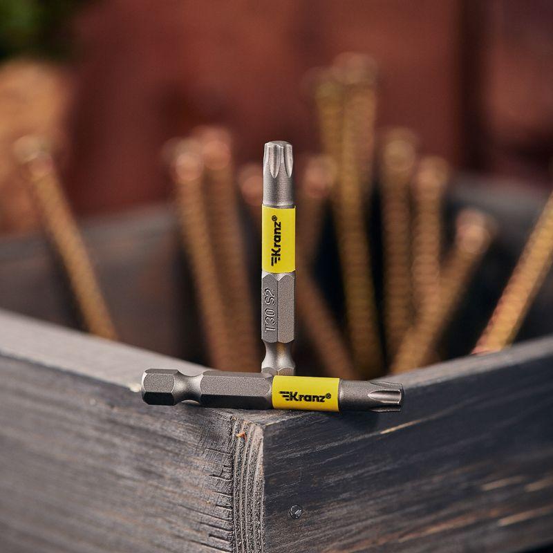 картинка Бита Torx T30х50мм для шуруповерта (уп.2шт) Kranz KR-92-0430-1