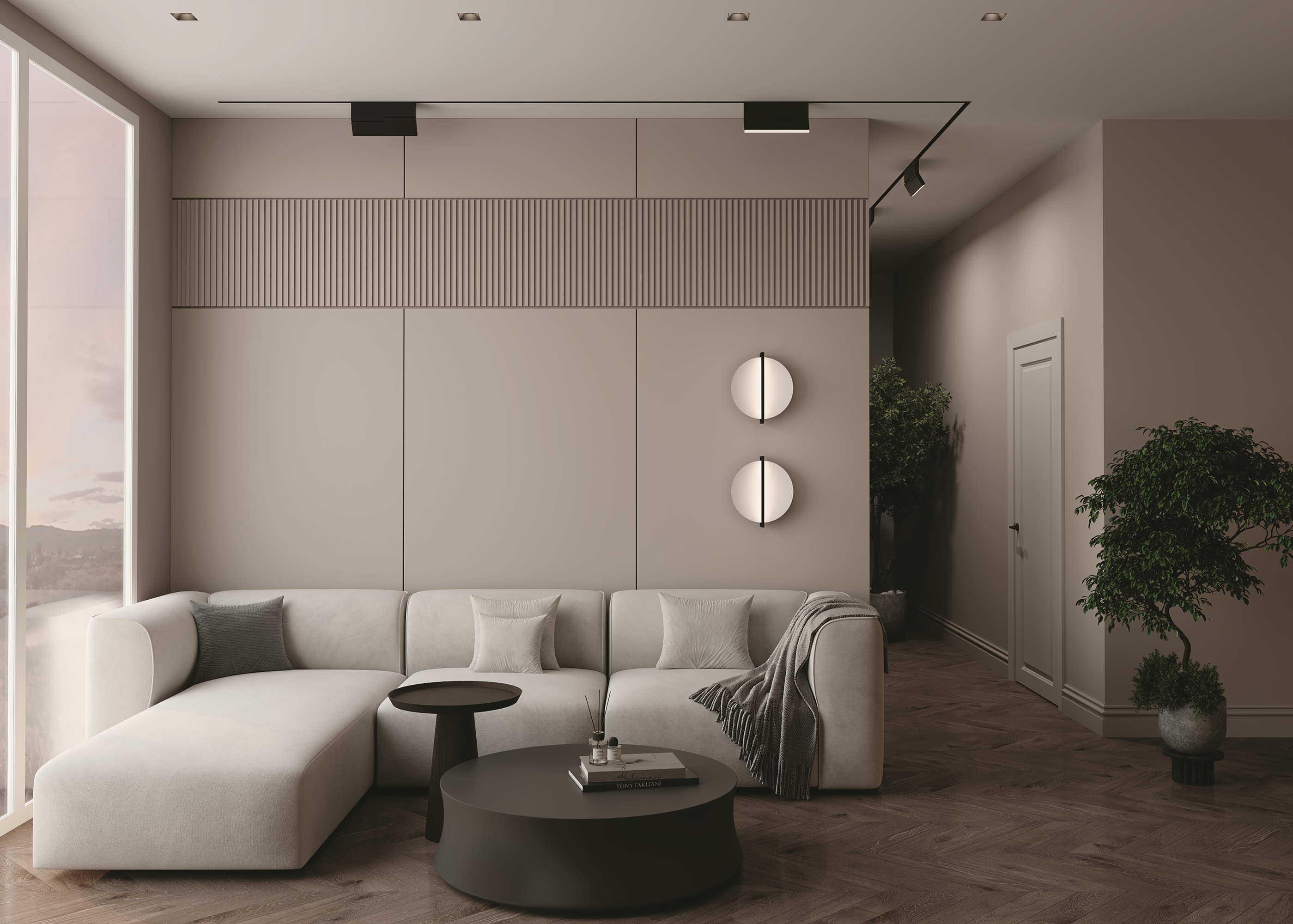 картинка Настенный светильник (бра) Maytoni MOD279WL-L14B3K