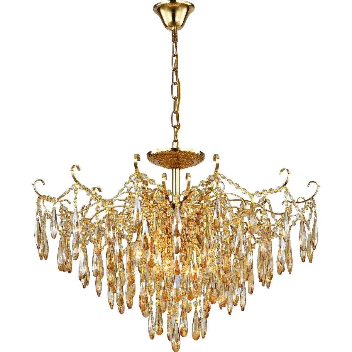 картинка Люстра подвесная хрустальная Stilfort 1037/03/09P серия Susana