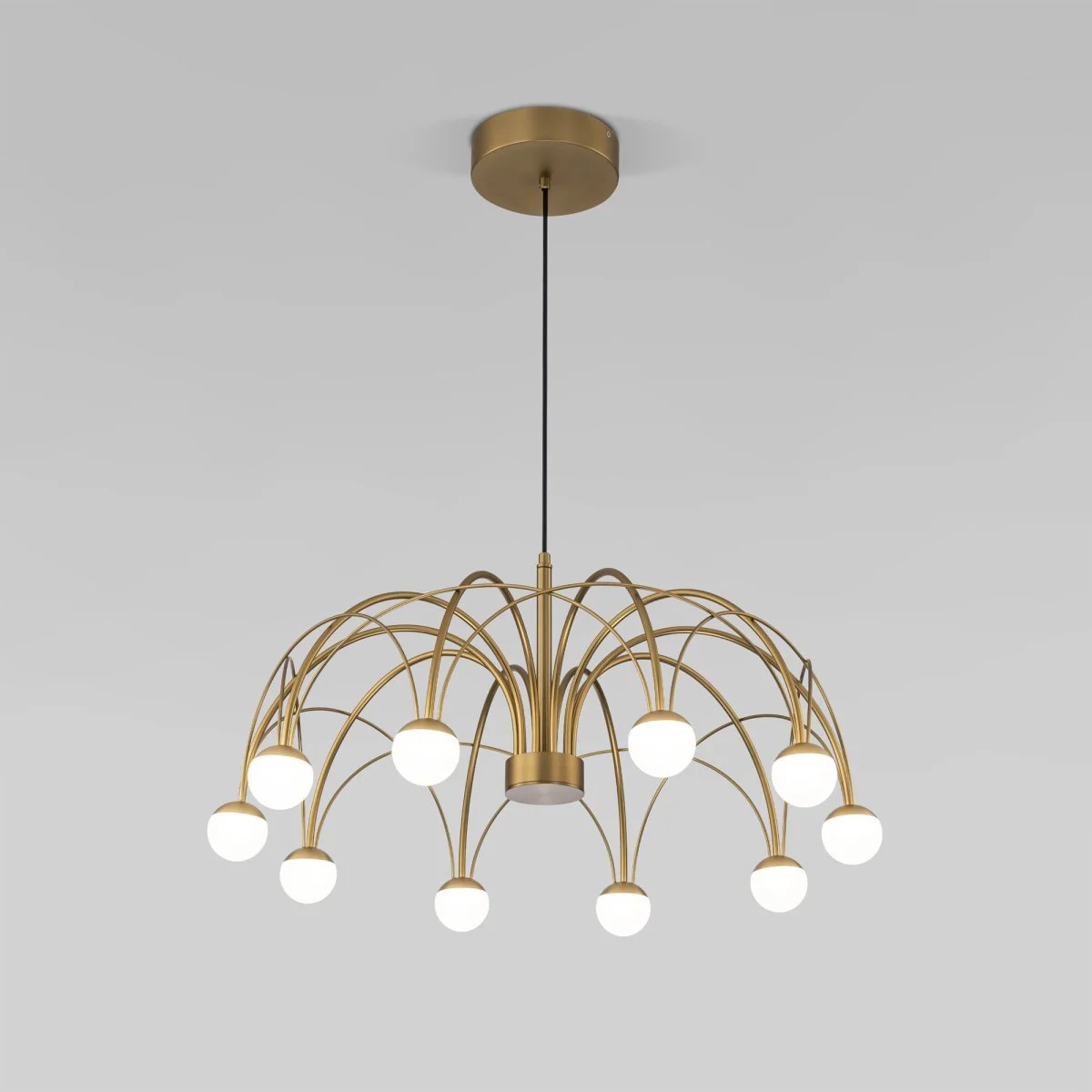 картинка Подвесной светодиодный светильник 90030/10 LED золото