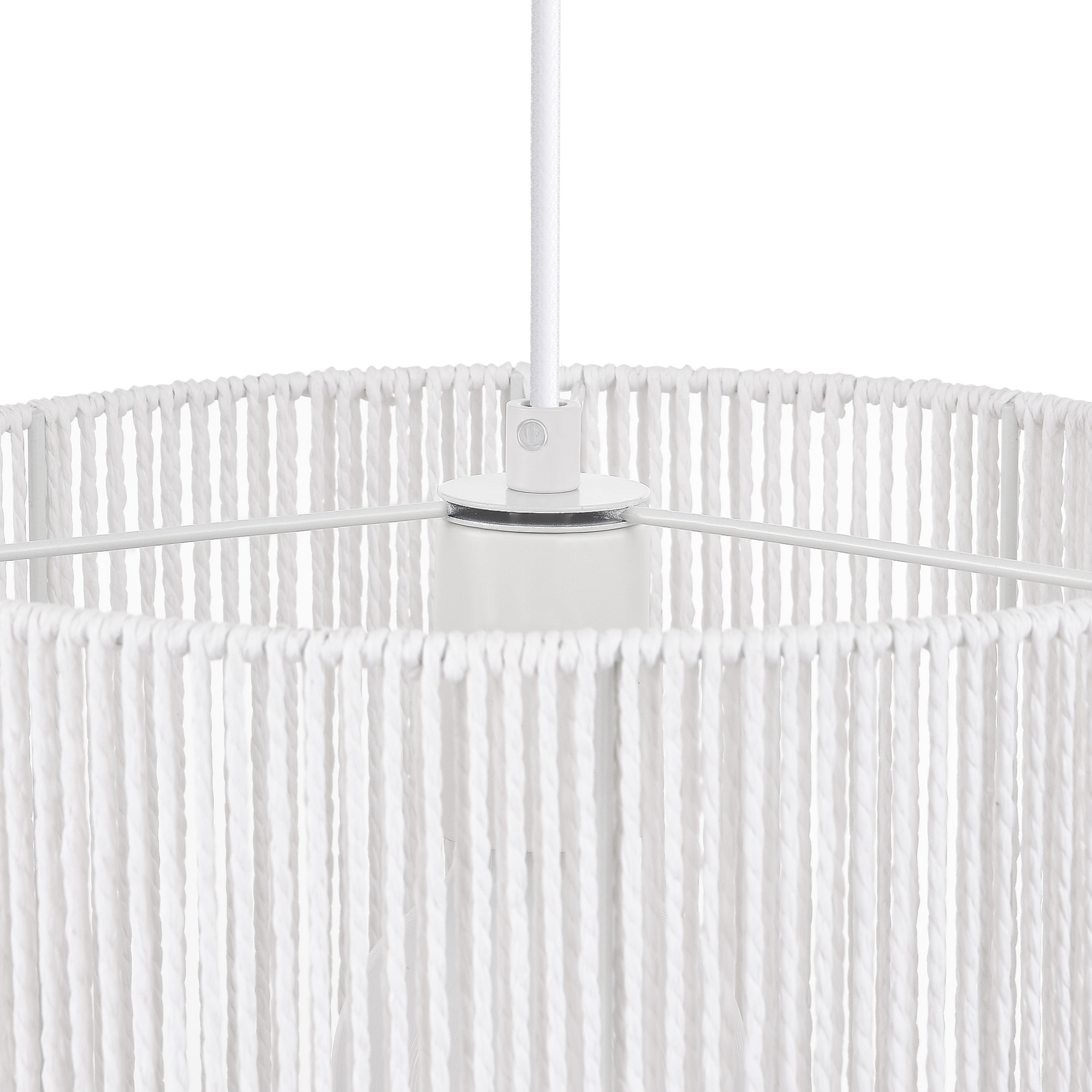 картинка SLE6024-503-01 Светильник подвесной белый/белый E27 1*40W