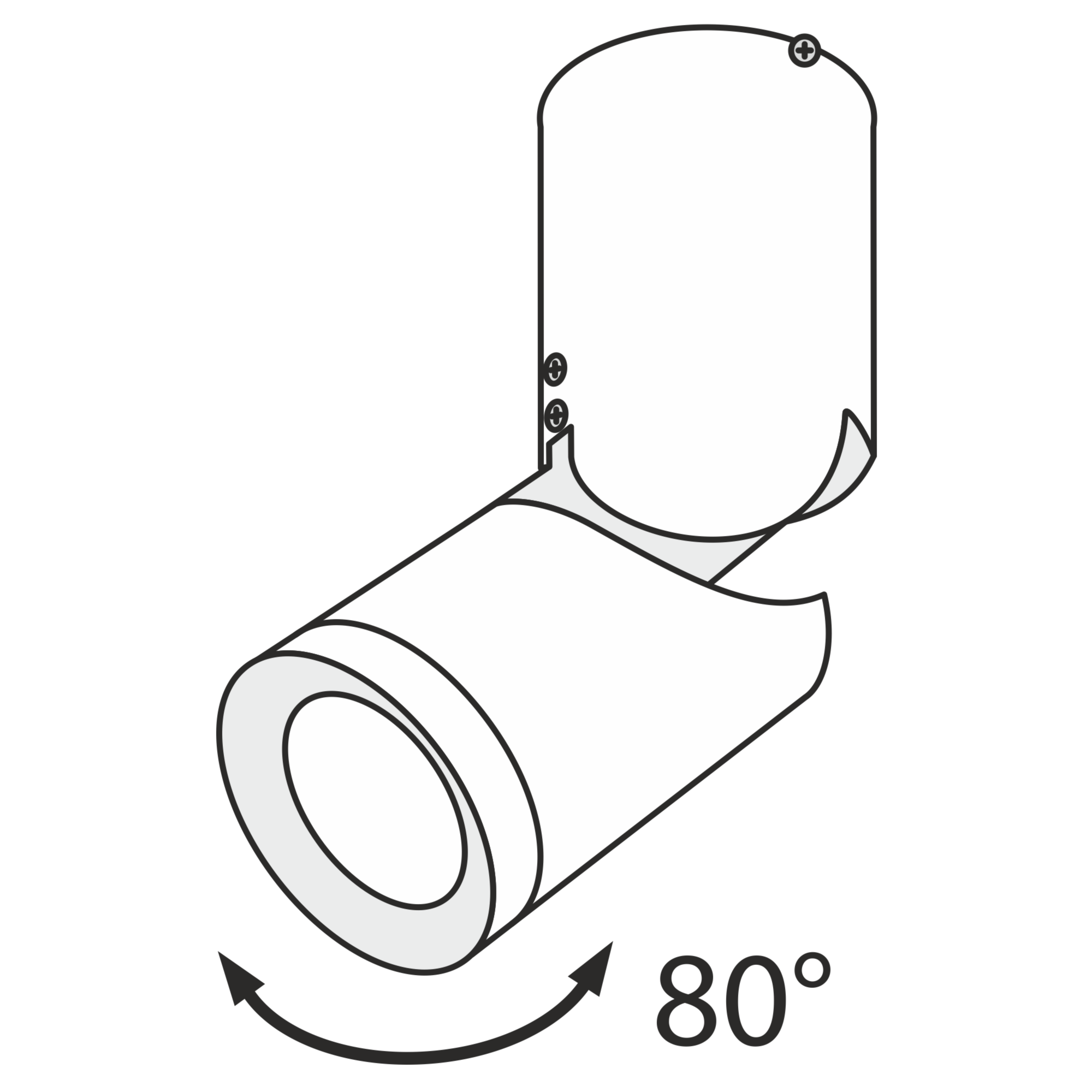 картинка Потолочный светильник Technical C019CW-01W